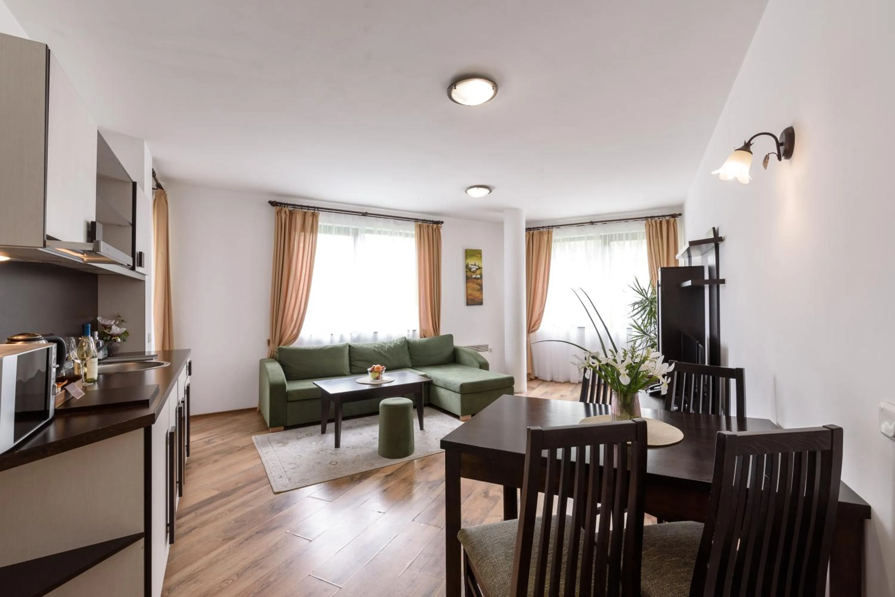 Two-Bedroom Apartment in Grand Royale Apartment Complex & Spa