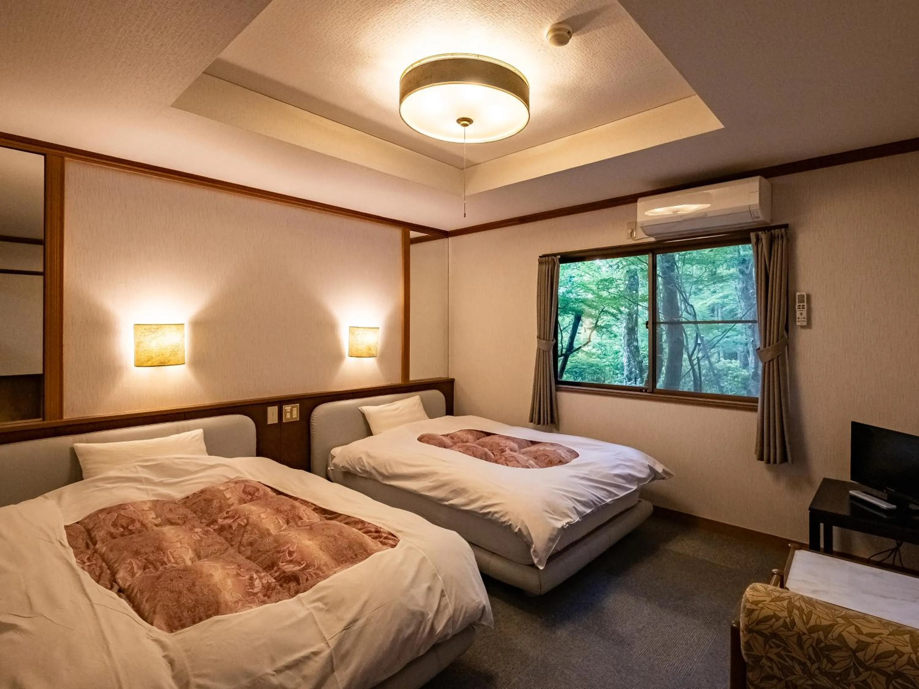 Twin Room in Hakone Onsen Sanso Nakamura