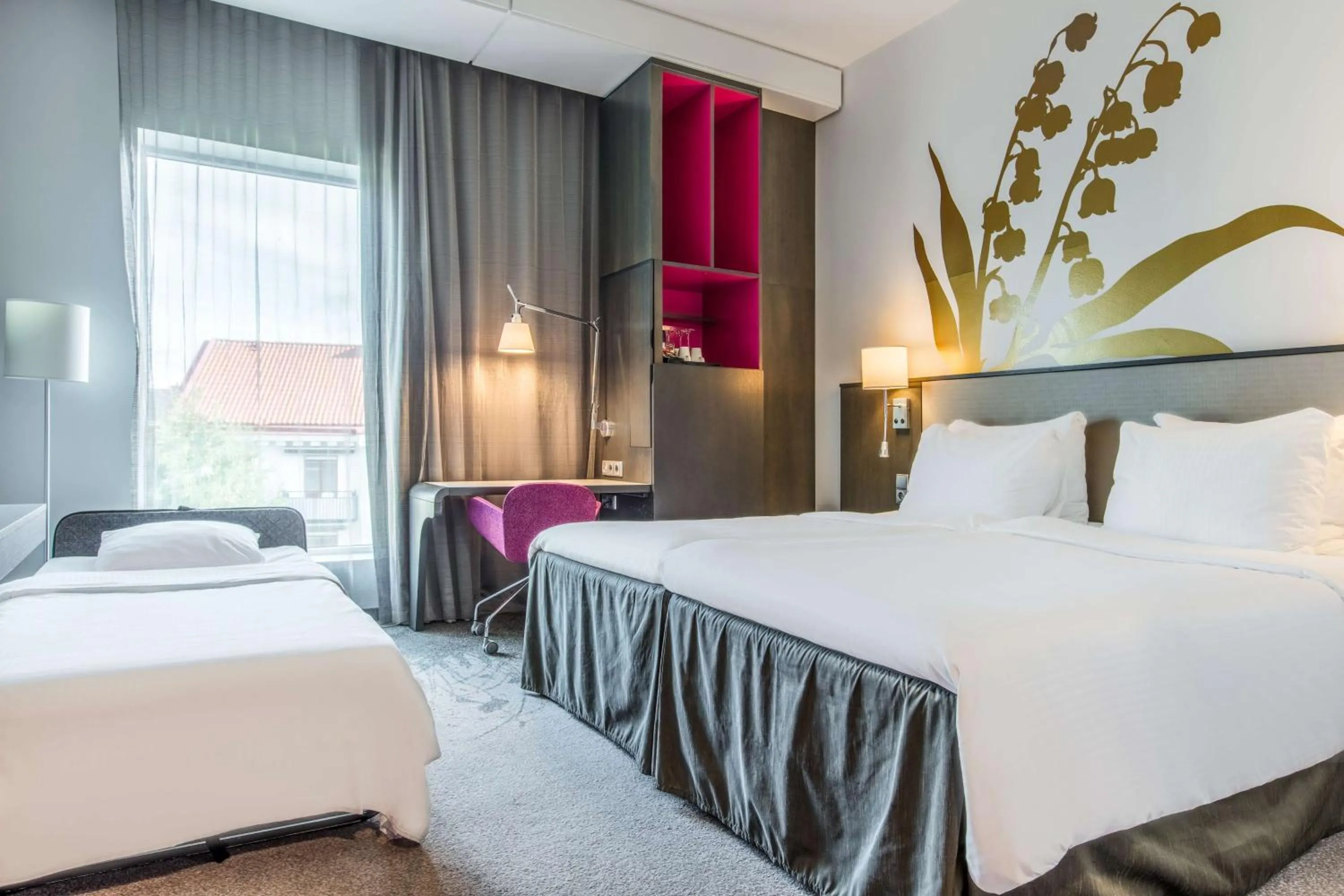 Standard Triple Room in Radisson Blu Hotel Uppsala