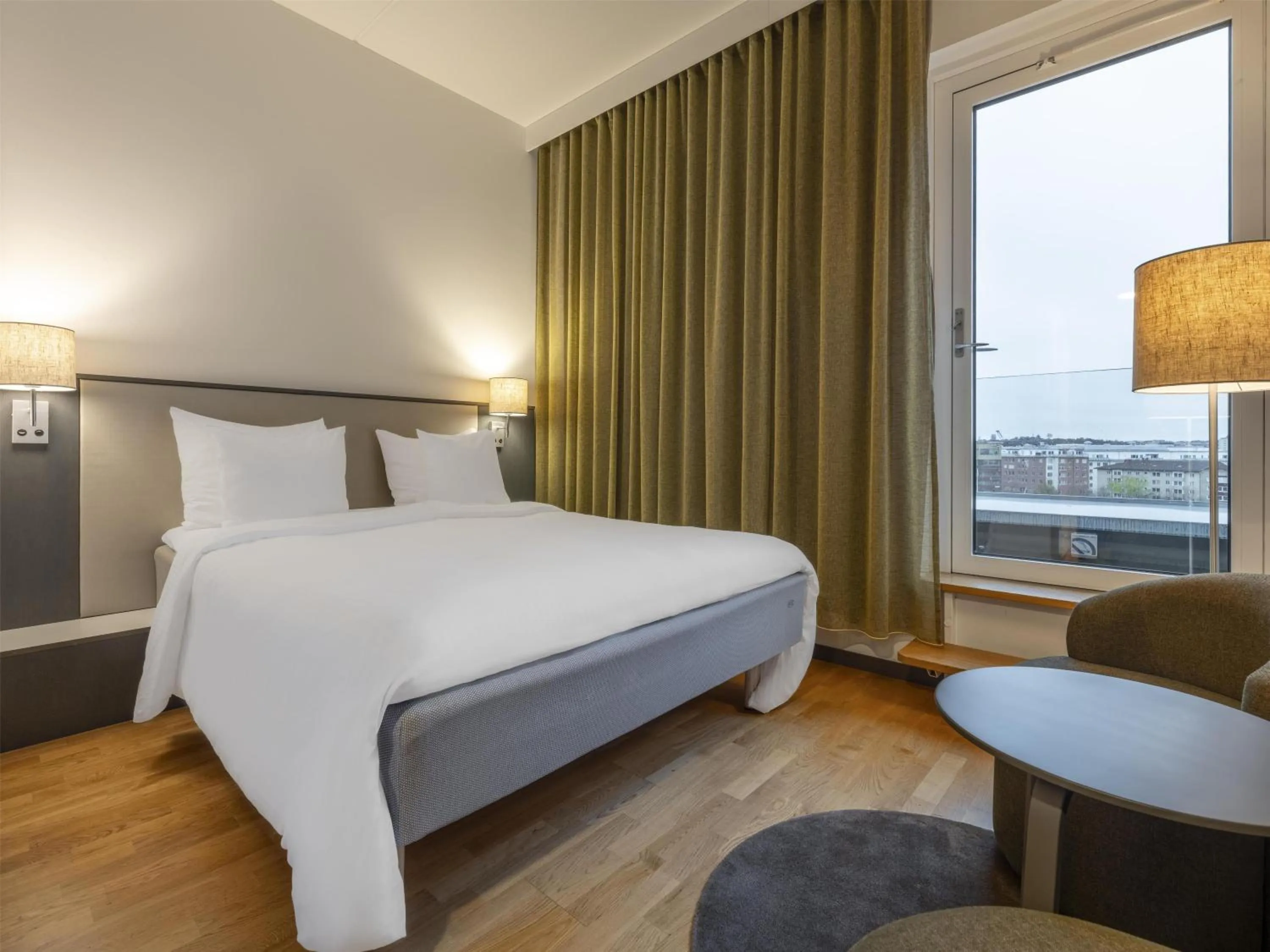 Standard Room with City View and Balcony in Radisson Blu Hotel Uppsala