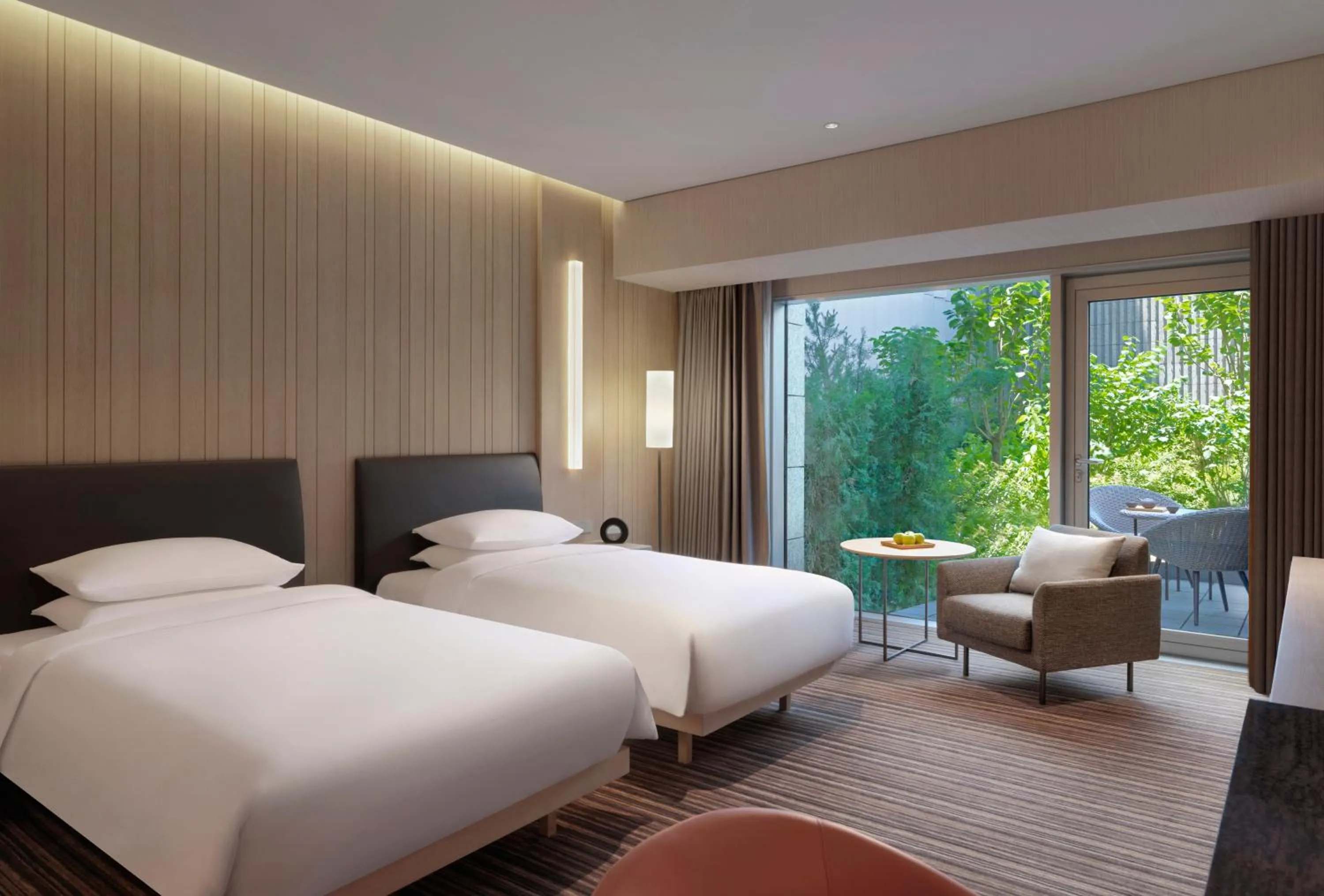 Twin Room with Terrace in Hyatt Regency Beijing Wangjing