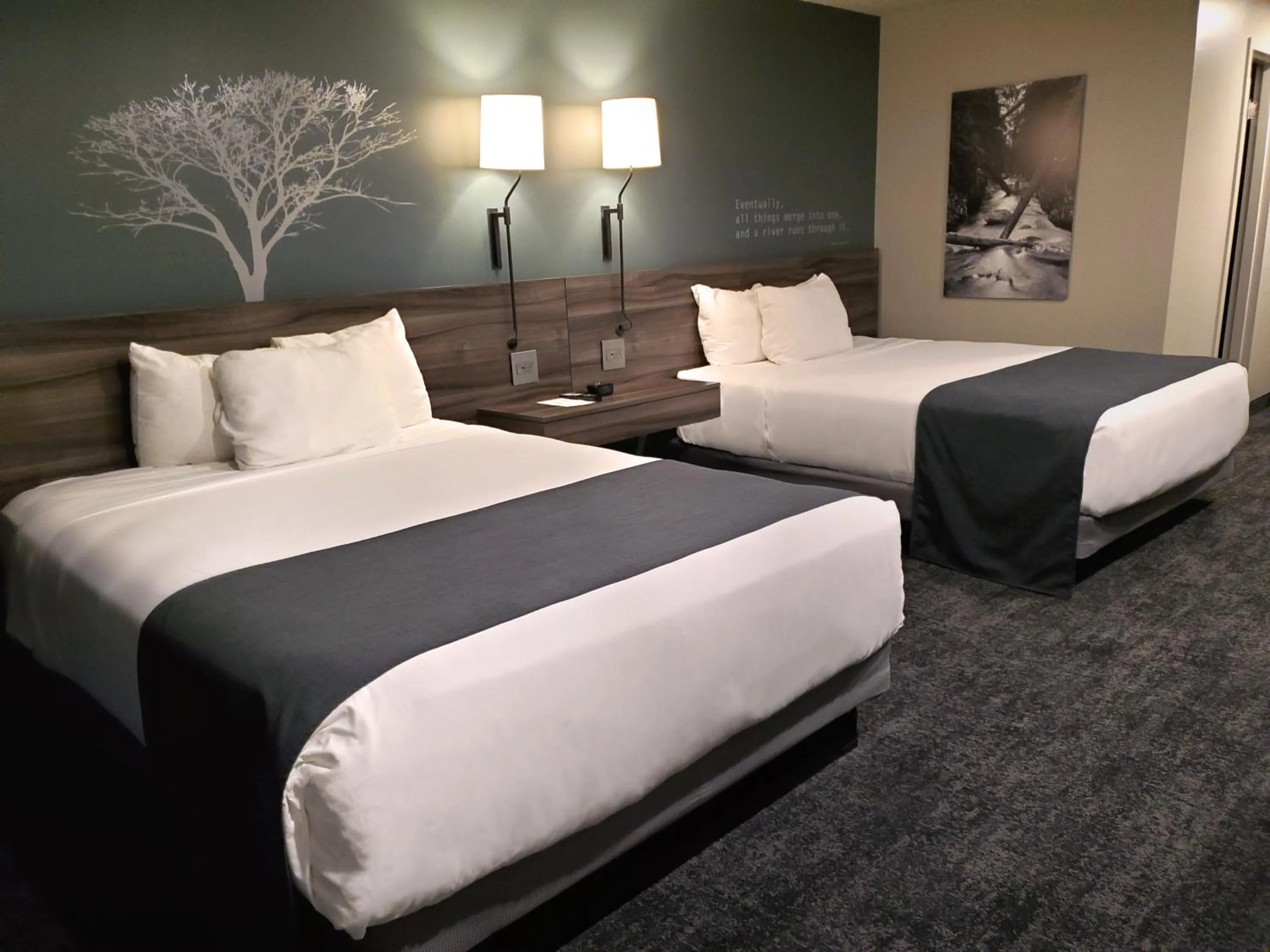 Queen Room with Pool View in Ruby River Hotel