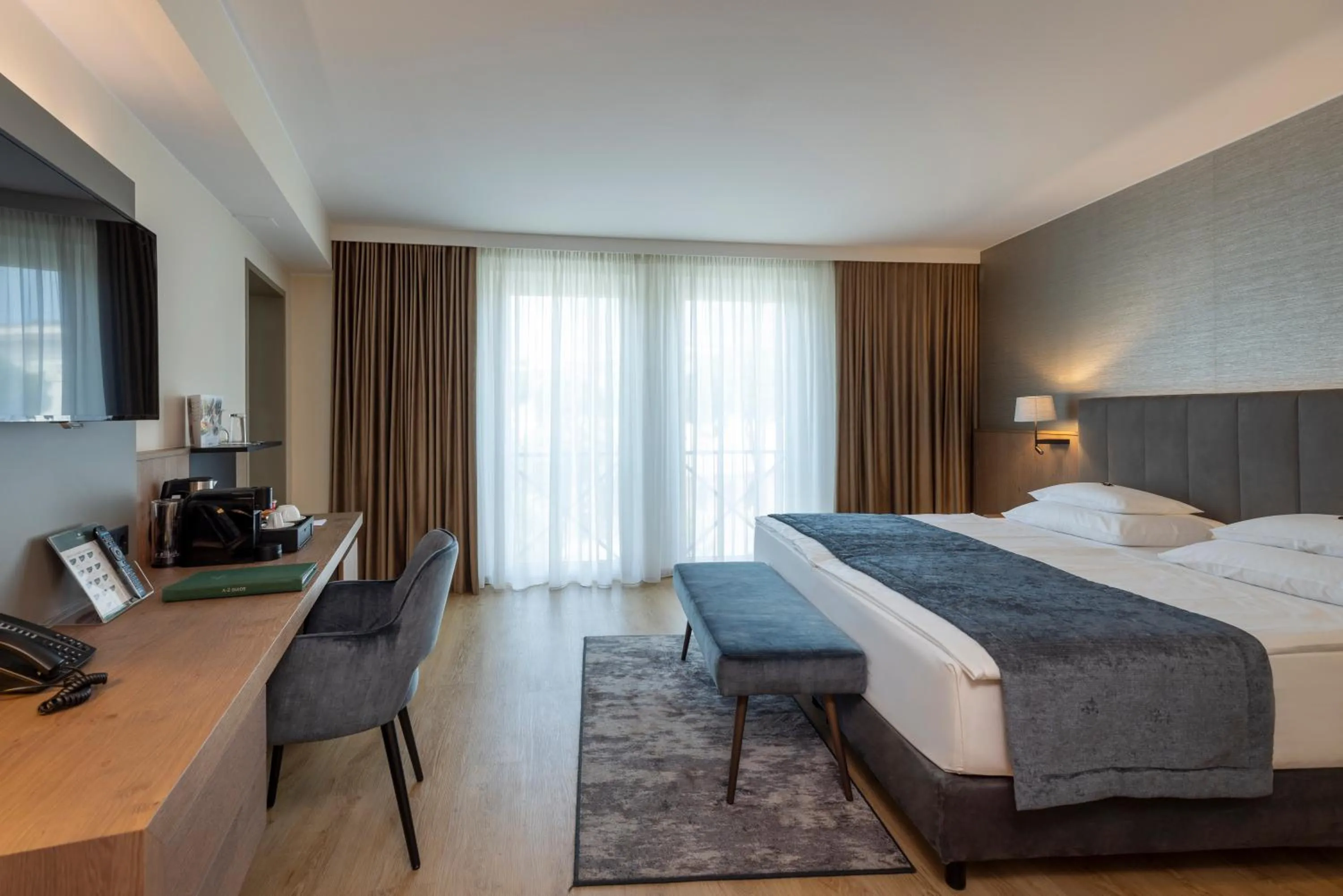 Junior Suite with City View - single occupancy in Rogner Hotel Tirana