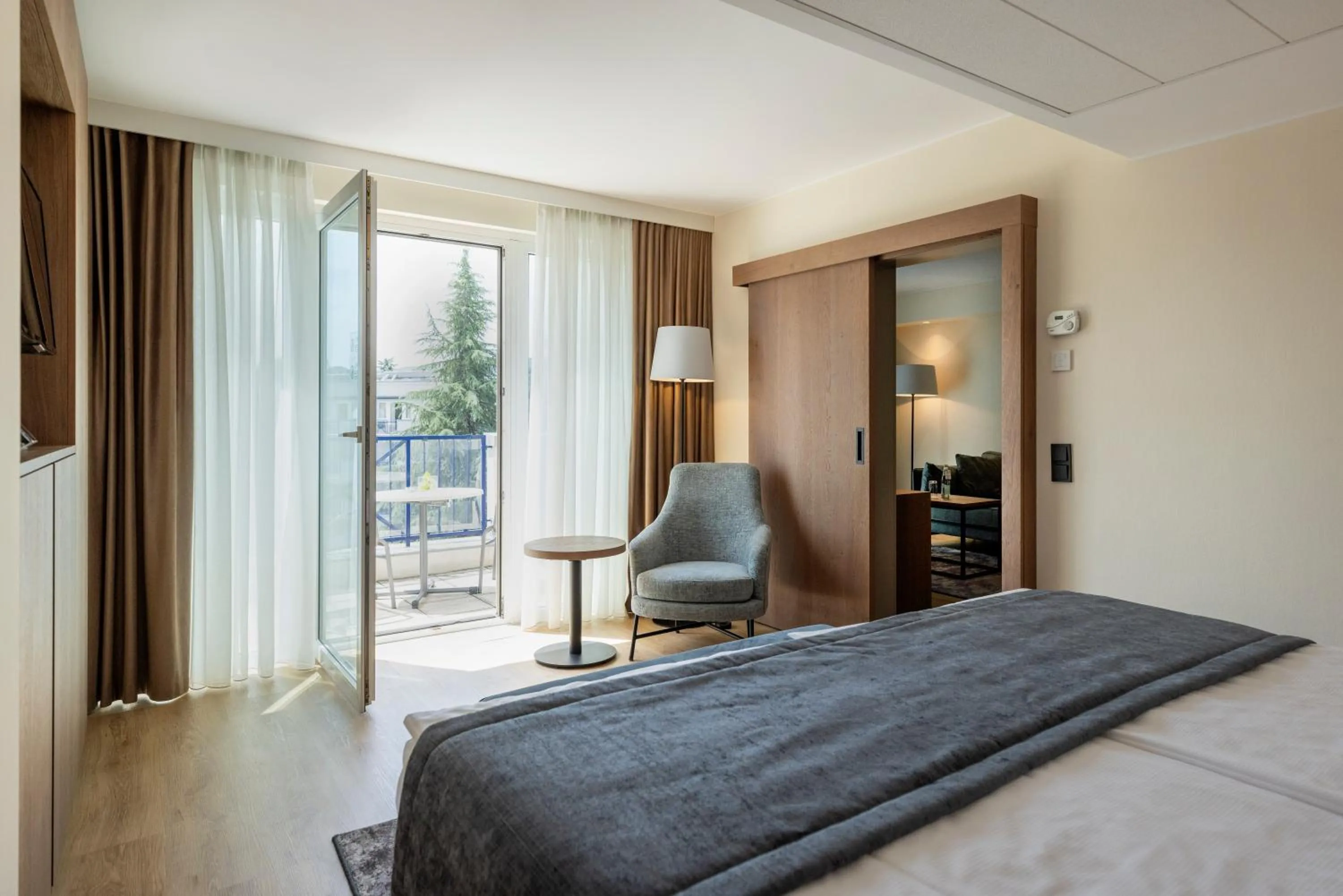 Suite with Garden View - single occupancy in Rogner Hotel Tirana