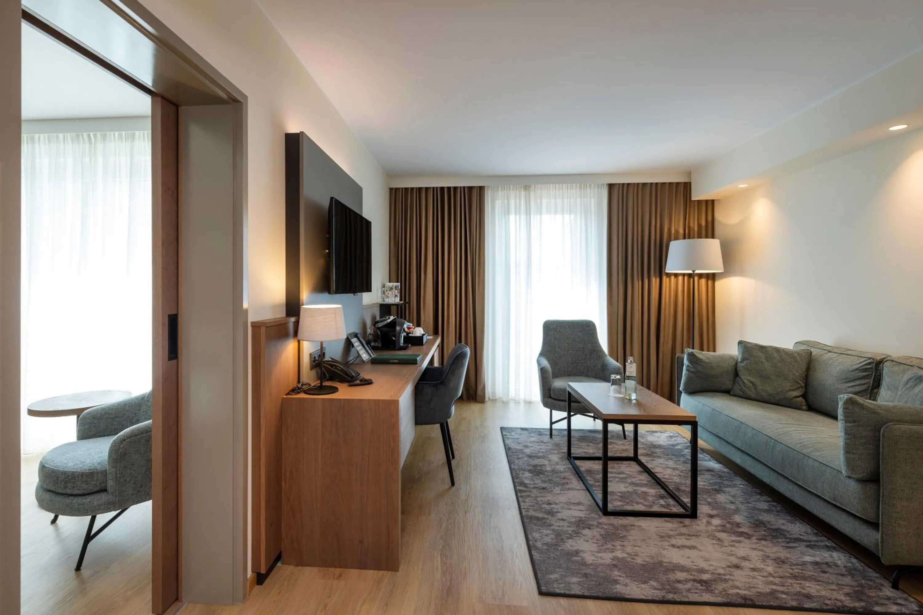 Suite with City View - single occupancy in Rogner Hotel Tirana