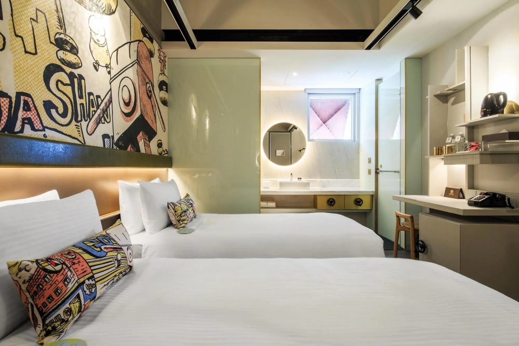 Superior Twin Room in Hua Shan Din by Cosmos Creation - Huashan Creative Park