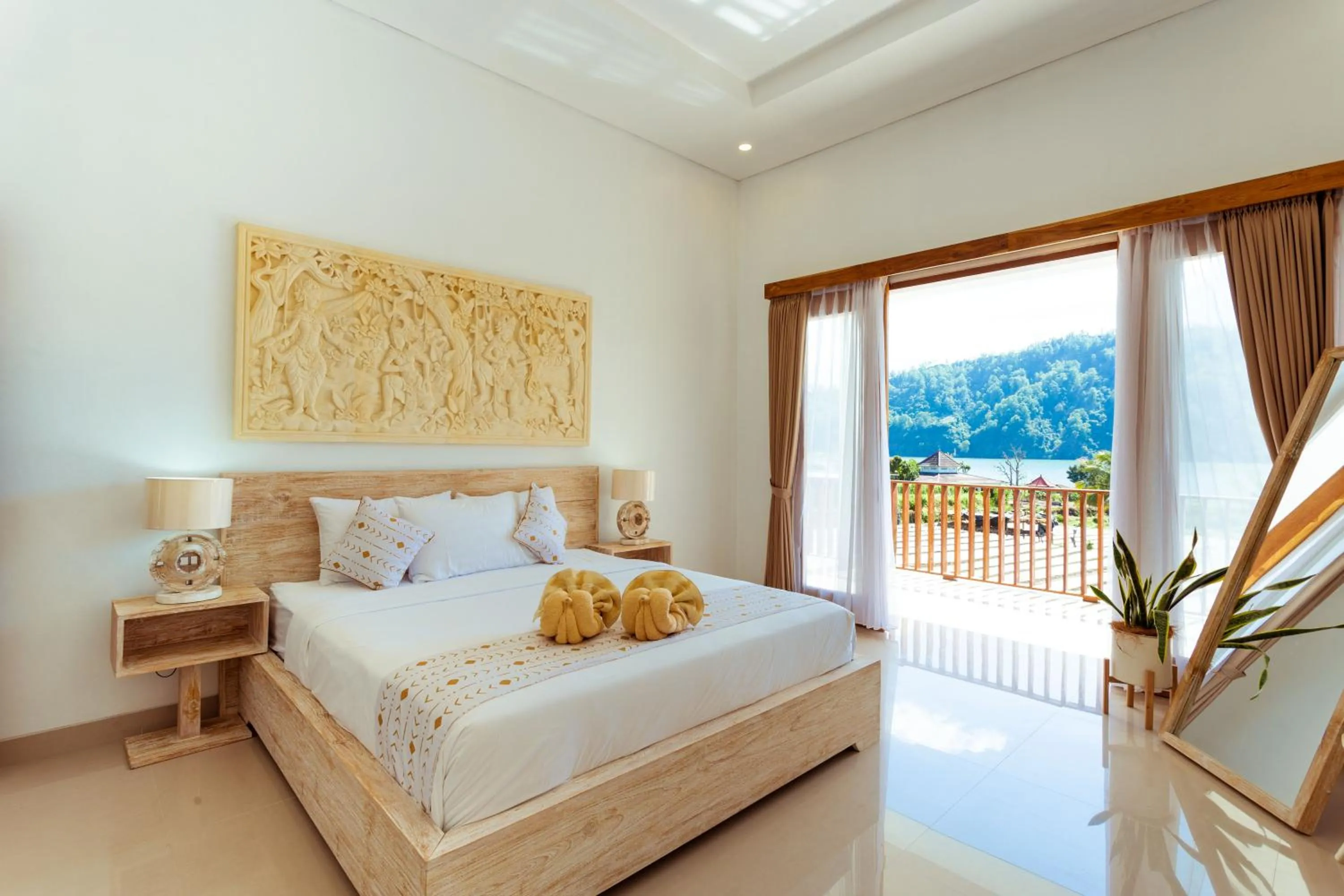 Deluxe Two-Bedroom Villa with Mountain View  in Villa Jempana Kintamani