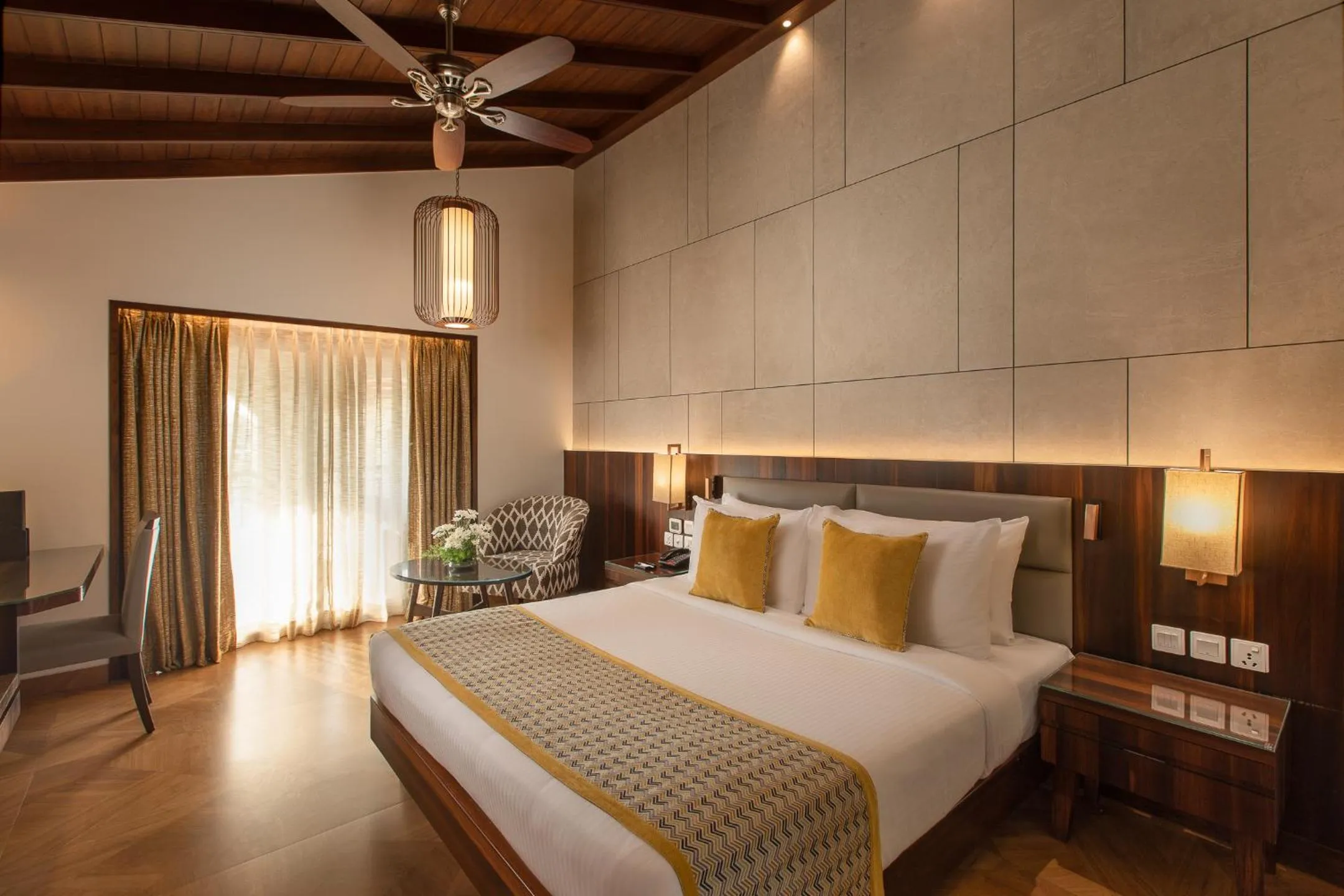 Ocean View Room with Executive Lounge Access in Kenilworth Resort & Spa, Goa