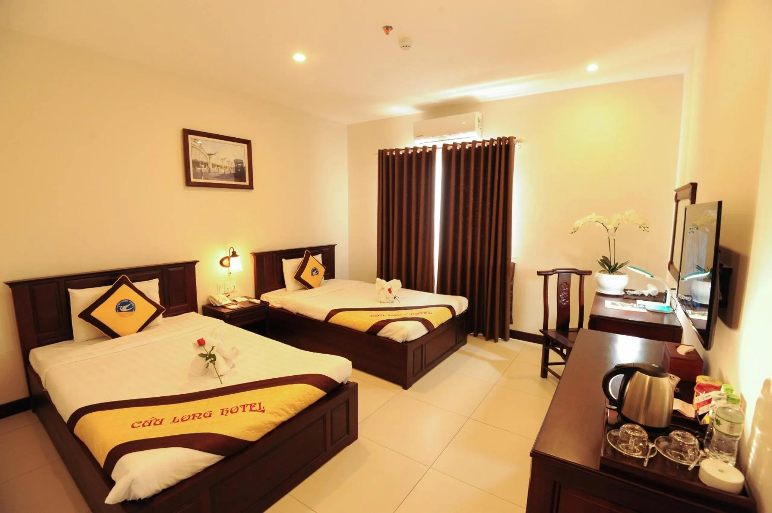 Superior Twin Room in Cuu Long Hotel