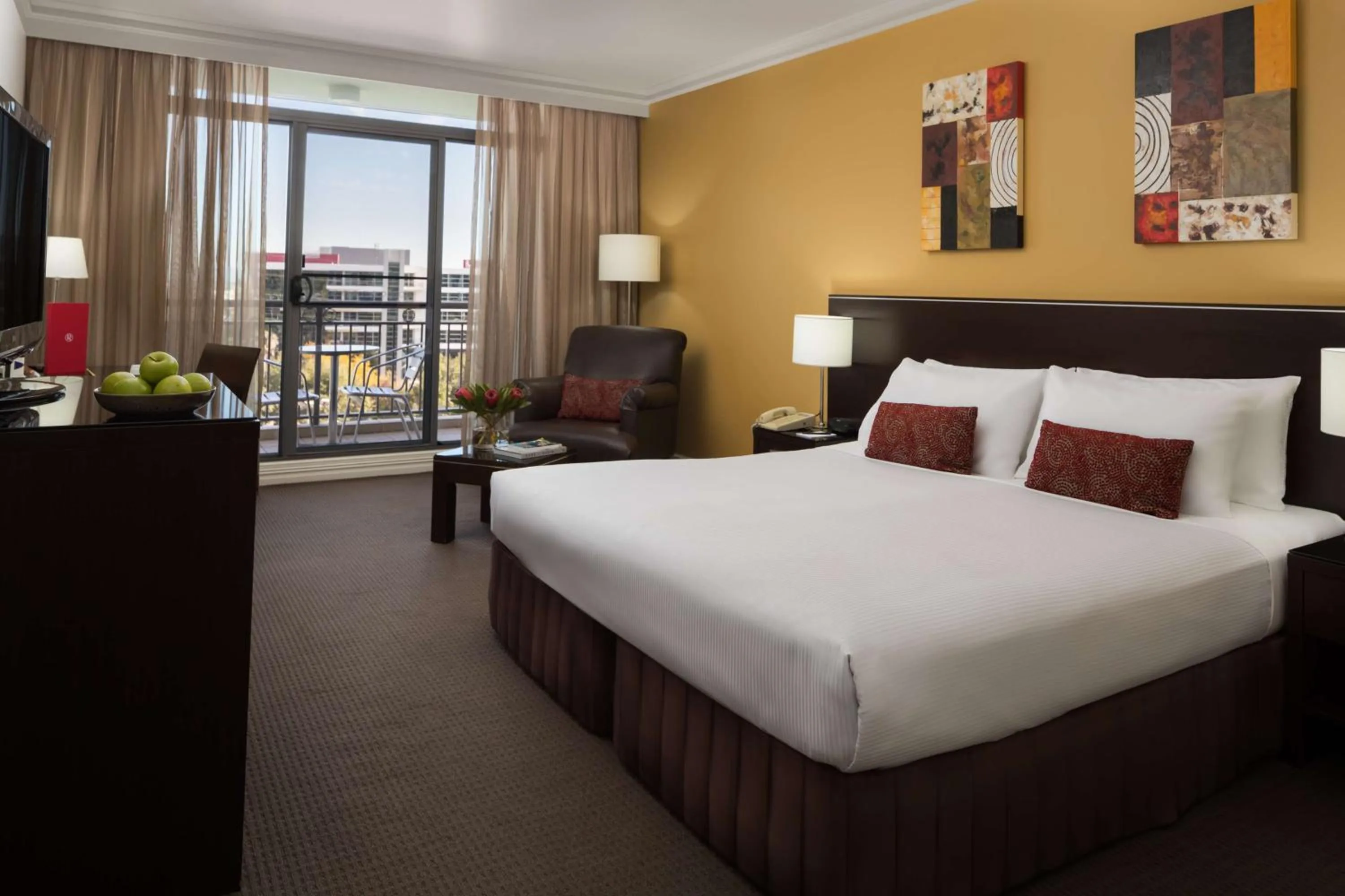 Standard King Room with Balcony in Rydges Norwest Sydney