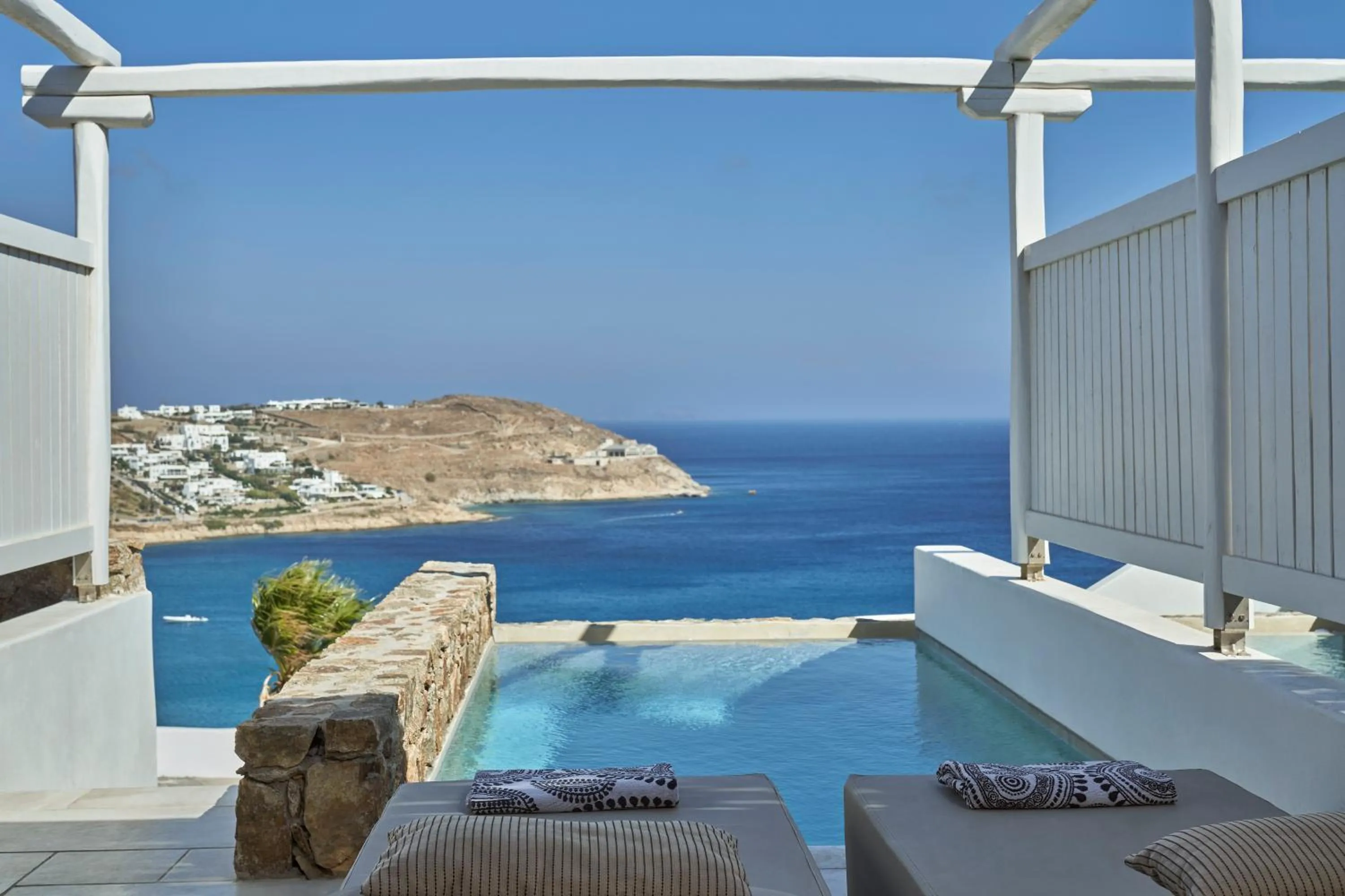 Honeymoon Bliss Suite with Private Pool and Sea View in Mykonos Bliss - Cozy Suites, Adults Only Hotel