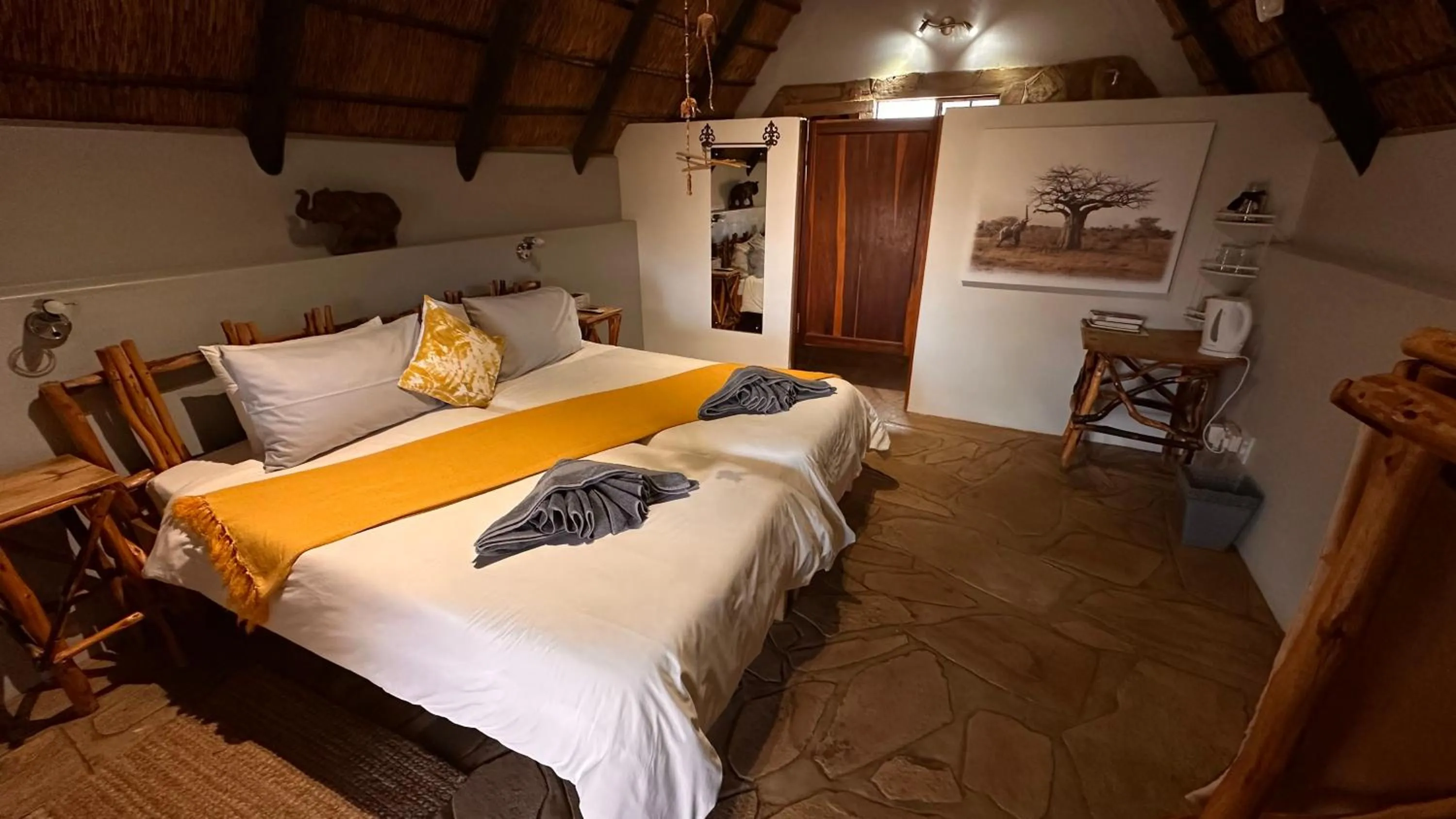 Twin Room - single occupancy in Ohange Namibia Lodge