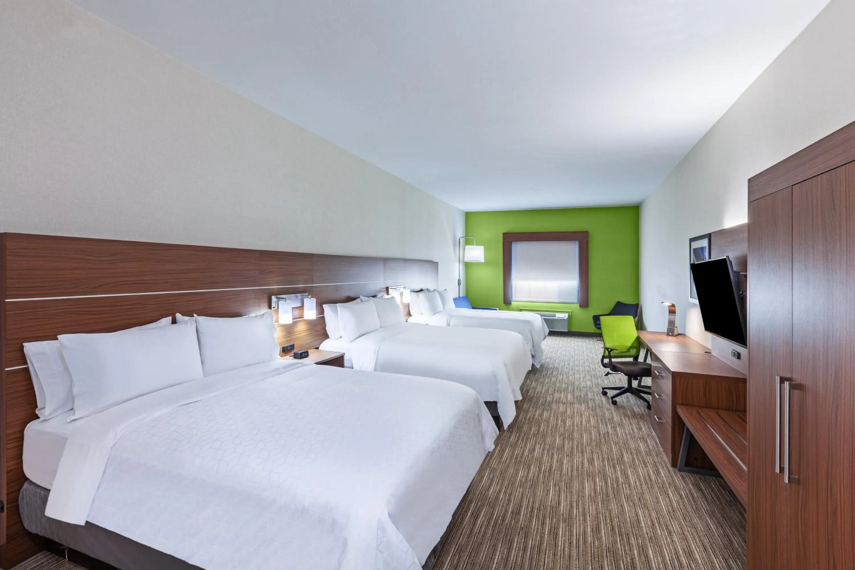 Standard Queen Room with Two Queen Beds - Communications Accessible in Holiday Inn Express & Suites Longview South I-20 by IHG