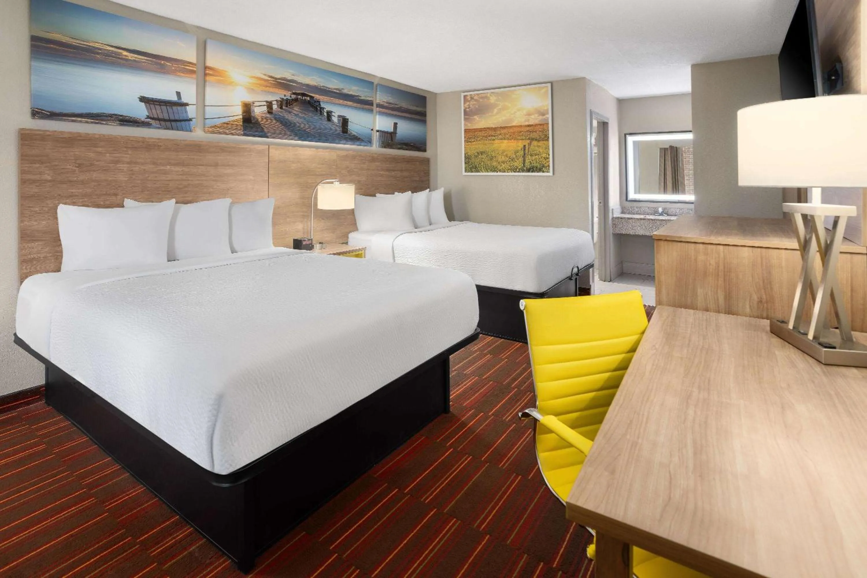 Deluxe Double Room with Two Double Beds - Non-Smoking in Days Inn by Wyndham Forsyth