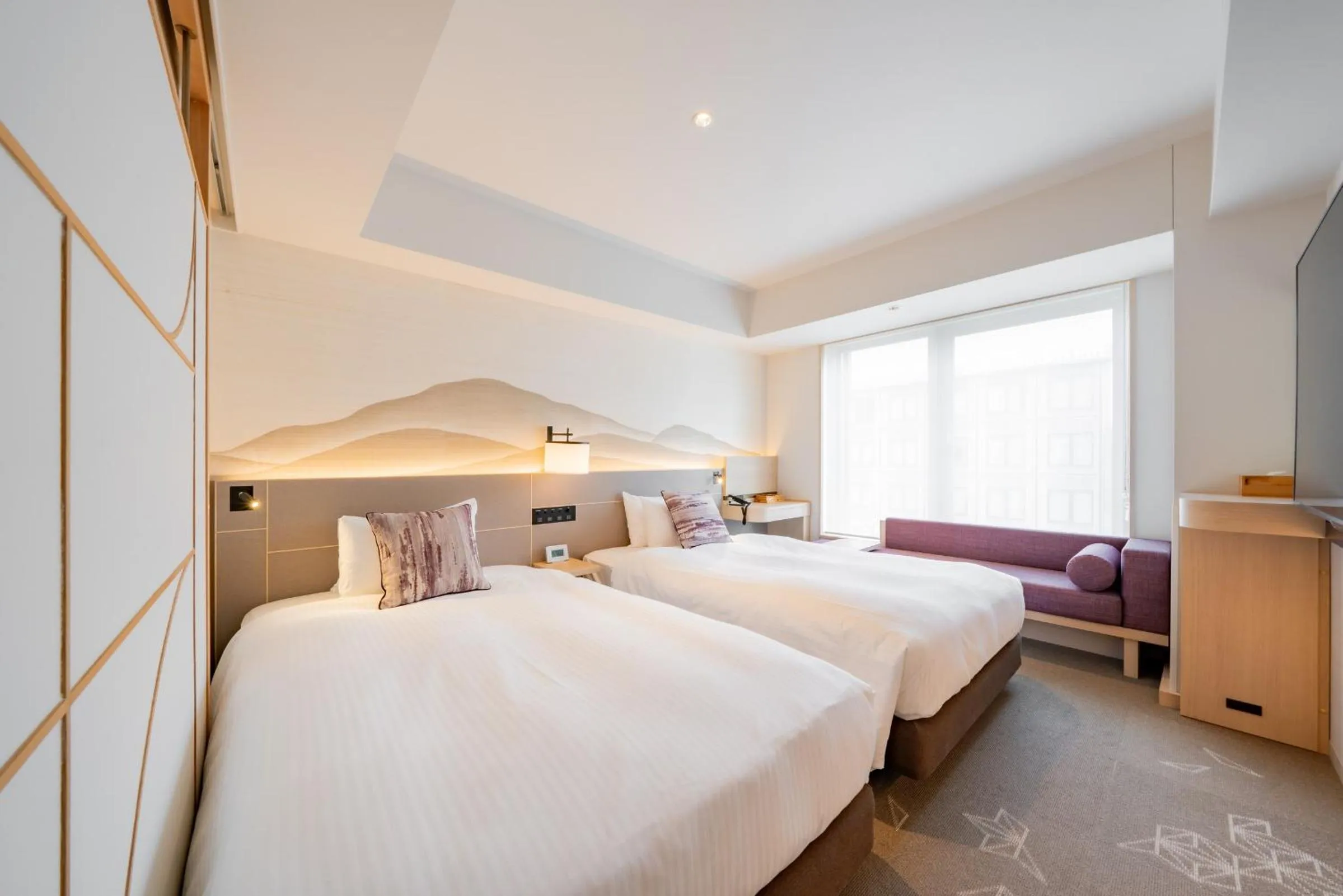 Comfort Twin Room in Keio Prelia Hotel Kyoto Karasuma-Gojo