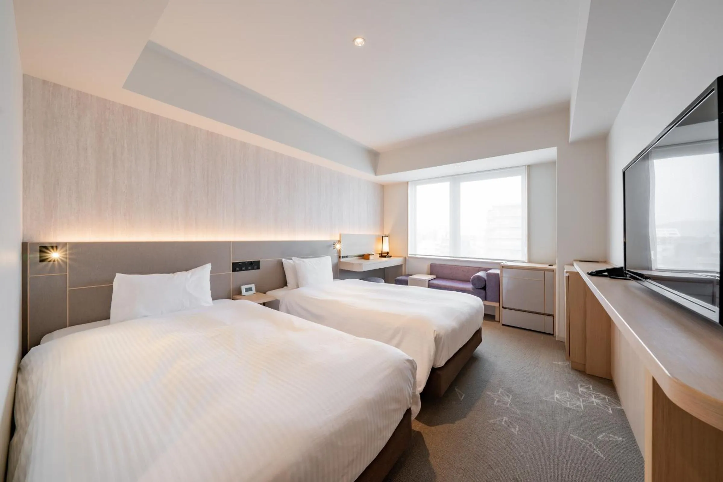 Standard Twin Room in Keio Prelia Hotel Kyoto Karasuma-Gojo