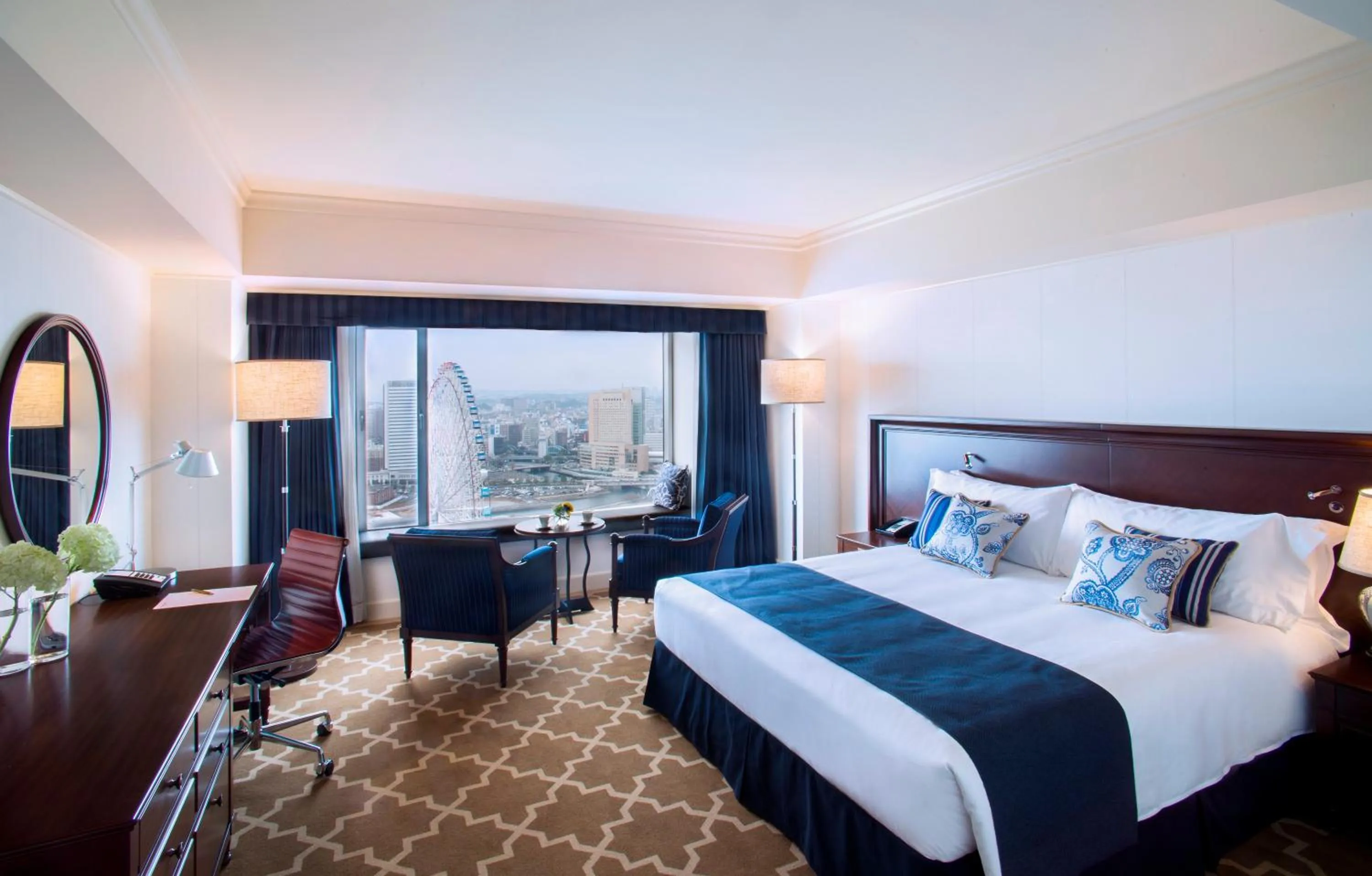 1 King Bed Premium Lounge Access City View in InterContinental Yokohama Grand by IHG