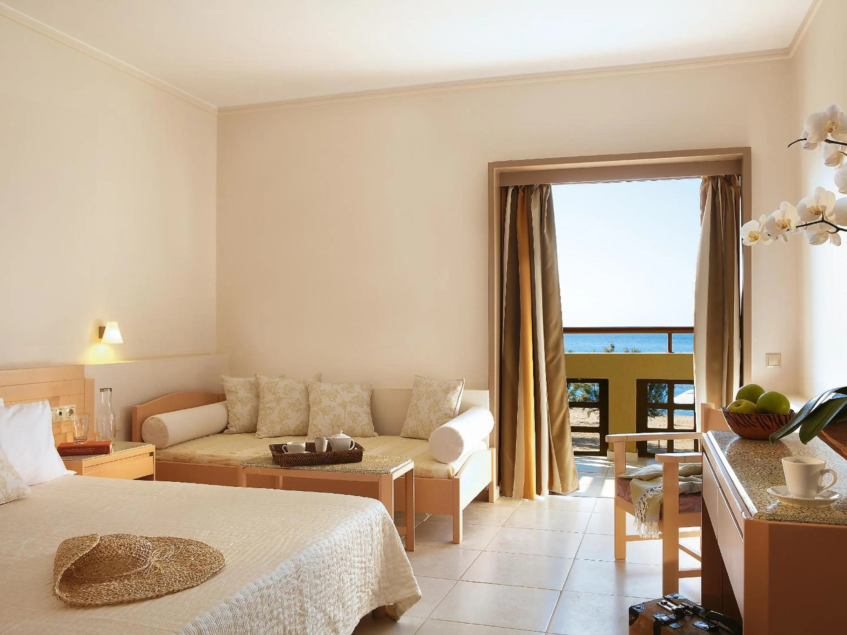 Triple Room with Garden View in Grecotel Meli Palace