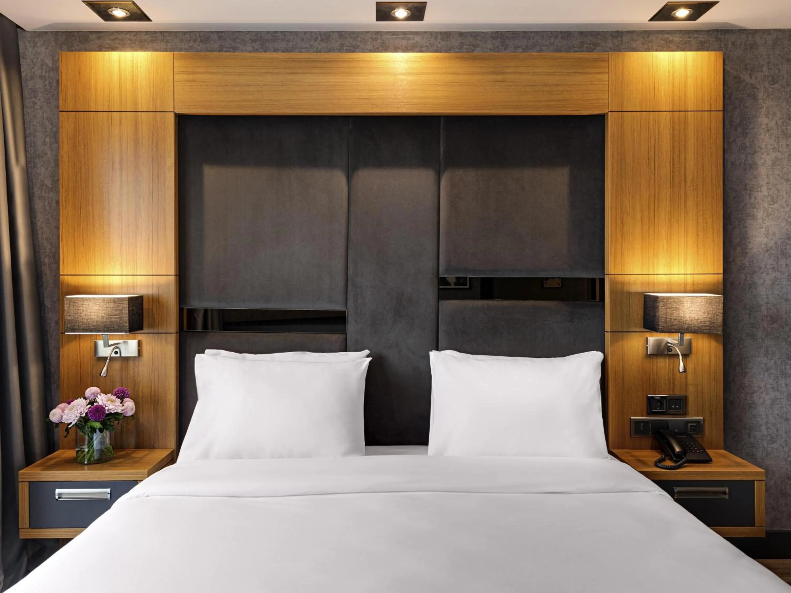 Family Suite with One Double and Two Single Beds in Mövenpick Hotel Trabzon