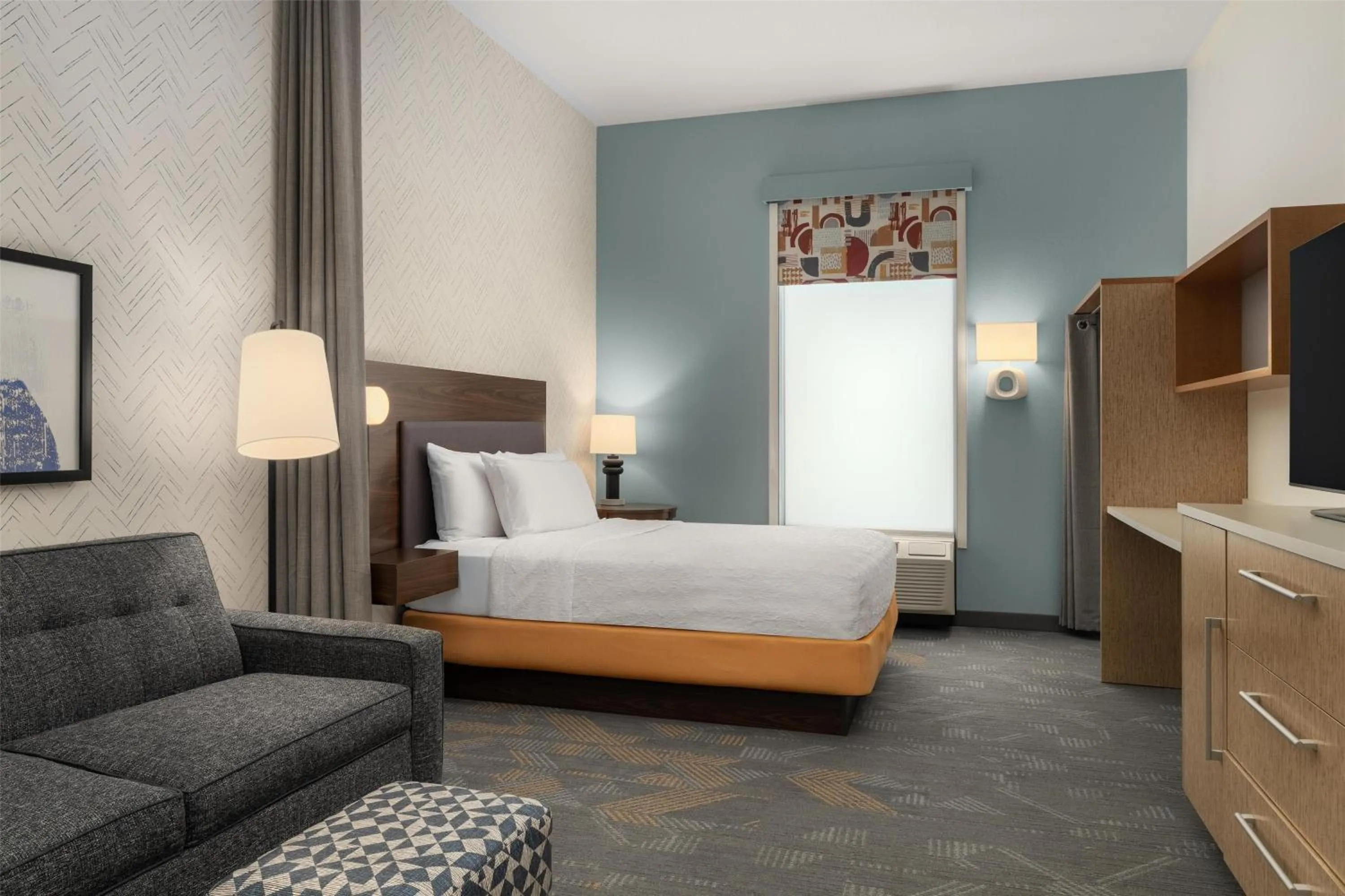 Queen Studio - Non-Smoking in Home2 Suites by Hilton Lexington Park Patuxent River NAS, MD