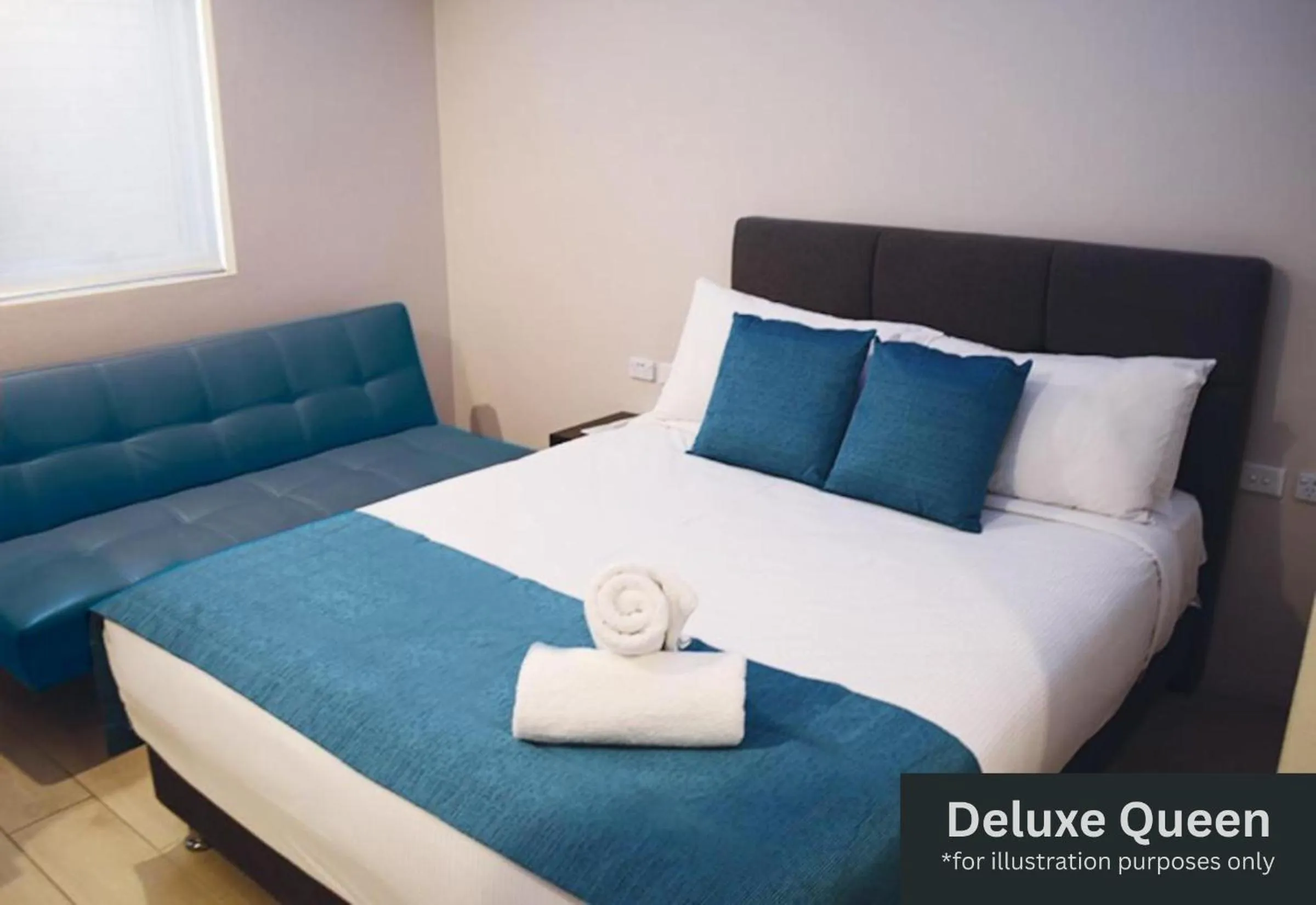  Deluxe Queen Room in Marco Polo Motor Inn Sydney Hotel