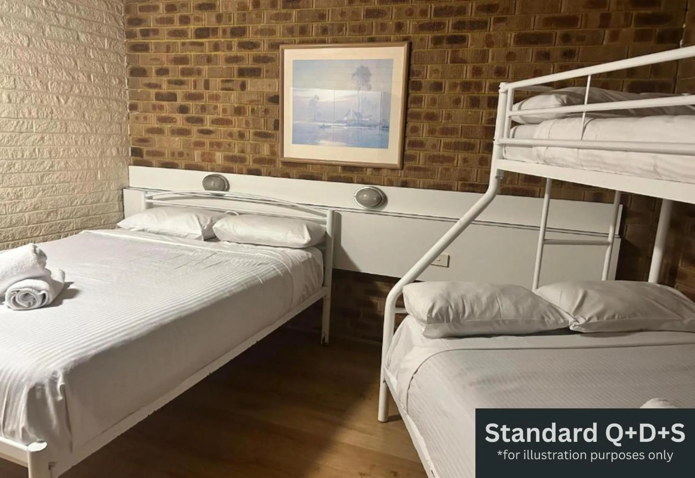 Standard Family Room with Queen, Double and Single Bed in Marco Polo Motor Inn Sydney Hotel