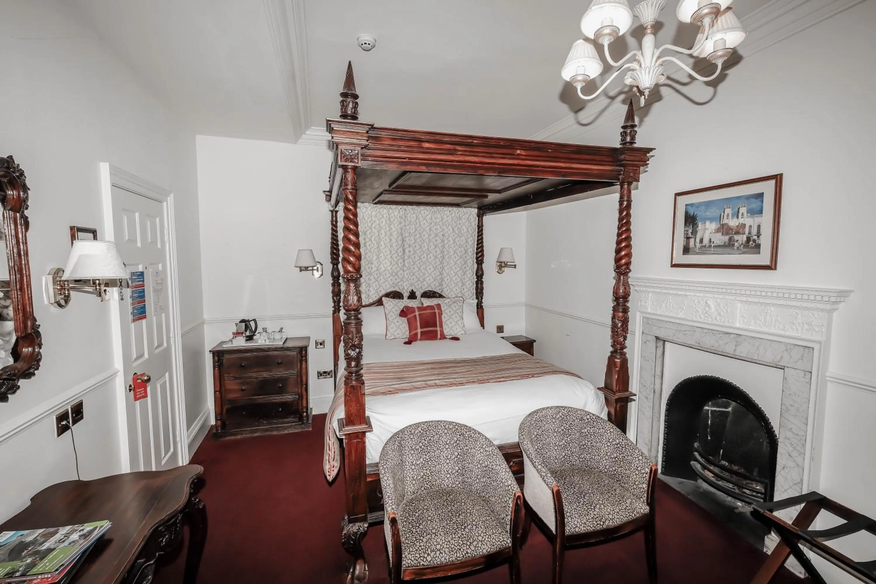 Queen Four Poster Room in York Pavilion Hotel, Sure Hotel Collection by Best Western