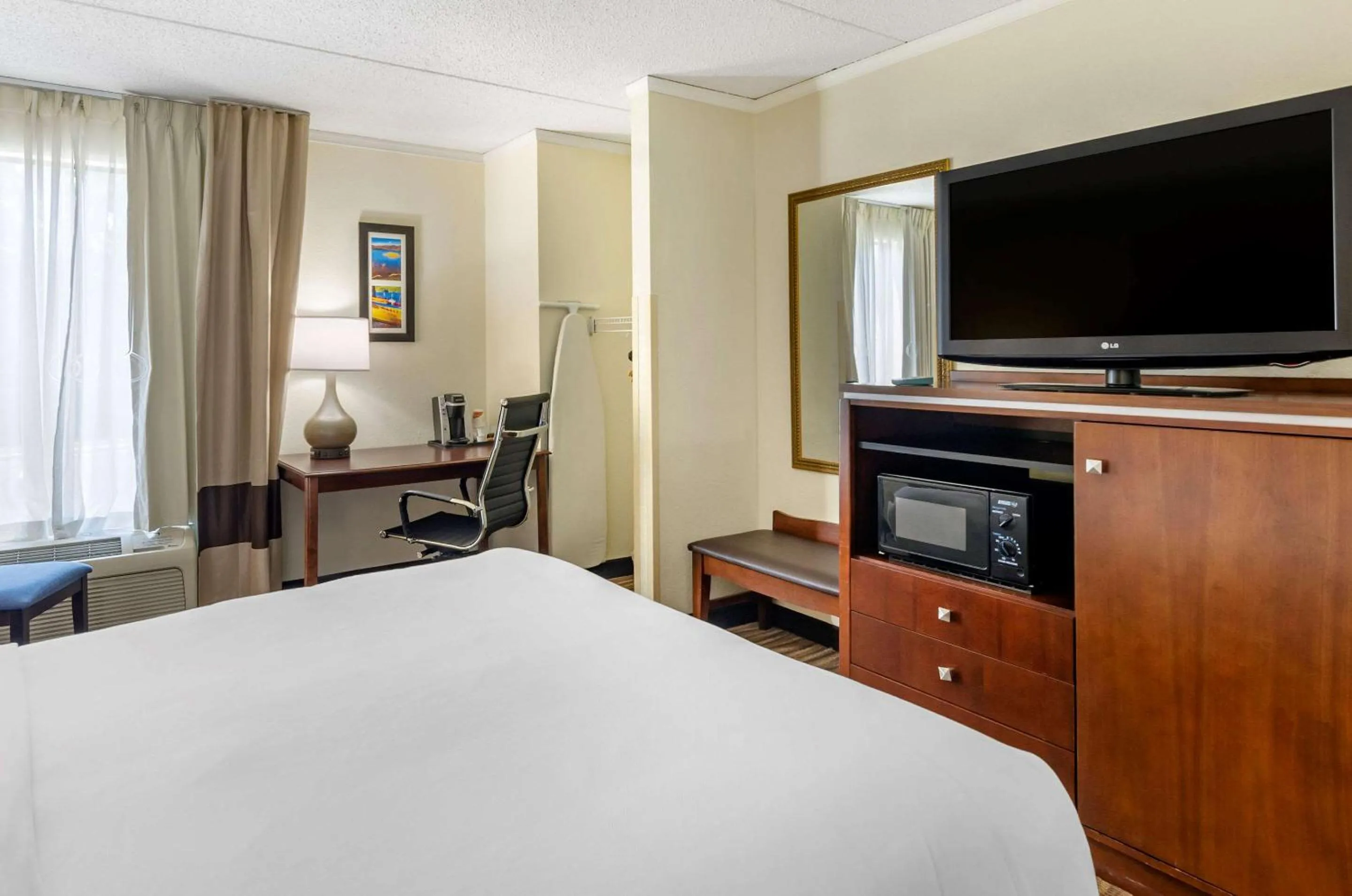 Queen Room with Roll-In Shower - Accessible/Non-Smoking in Spark by Hilton Roanoke Civic Center