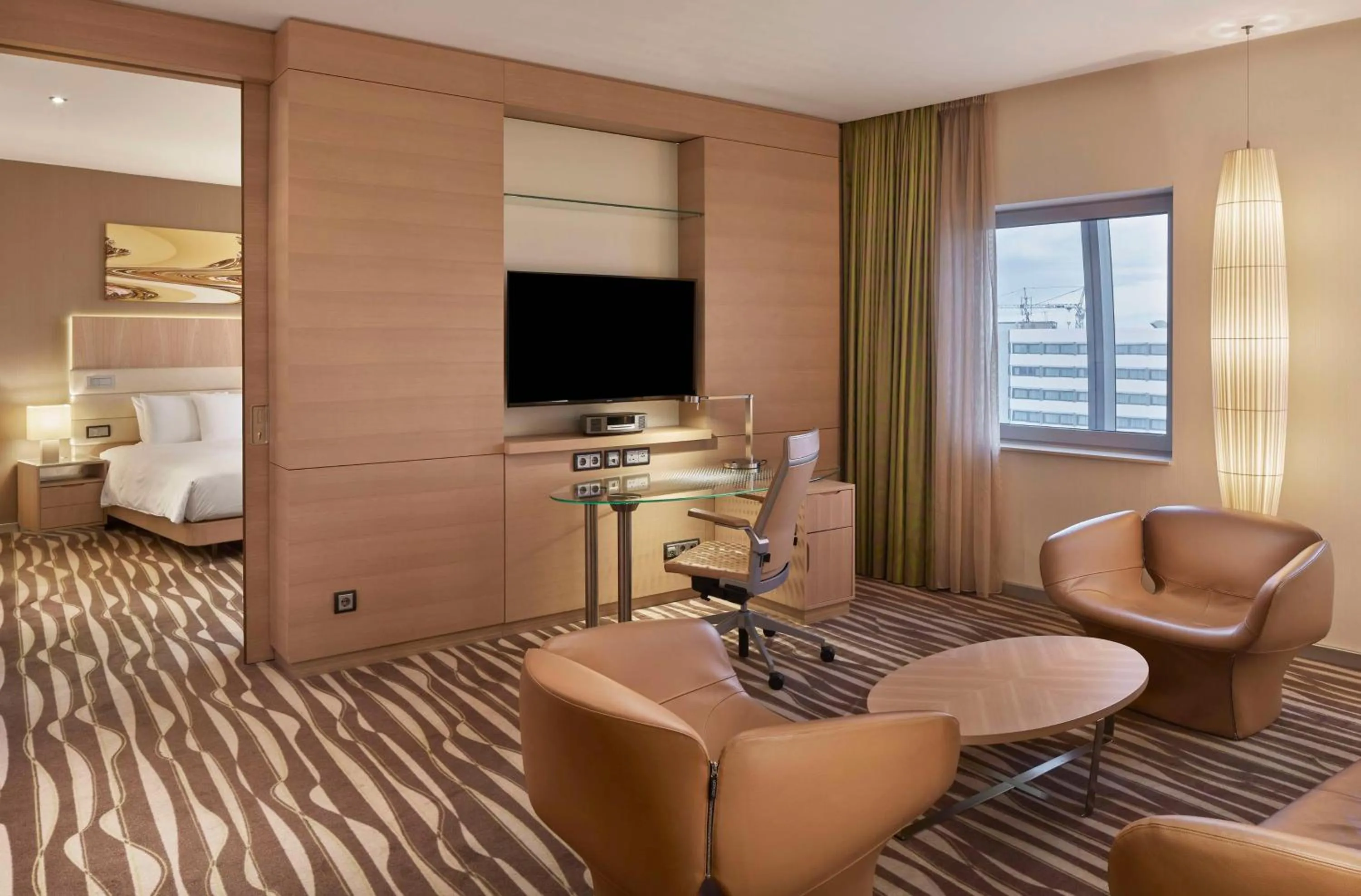 King Executive Suite - single occupancy in Hilton Frankfurt Airport