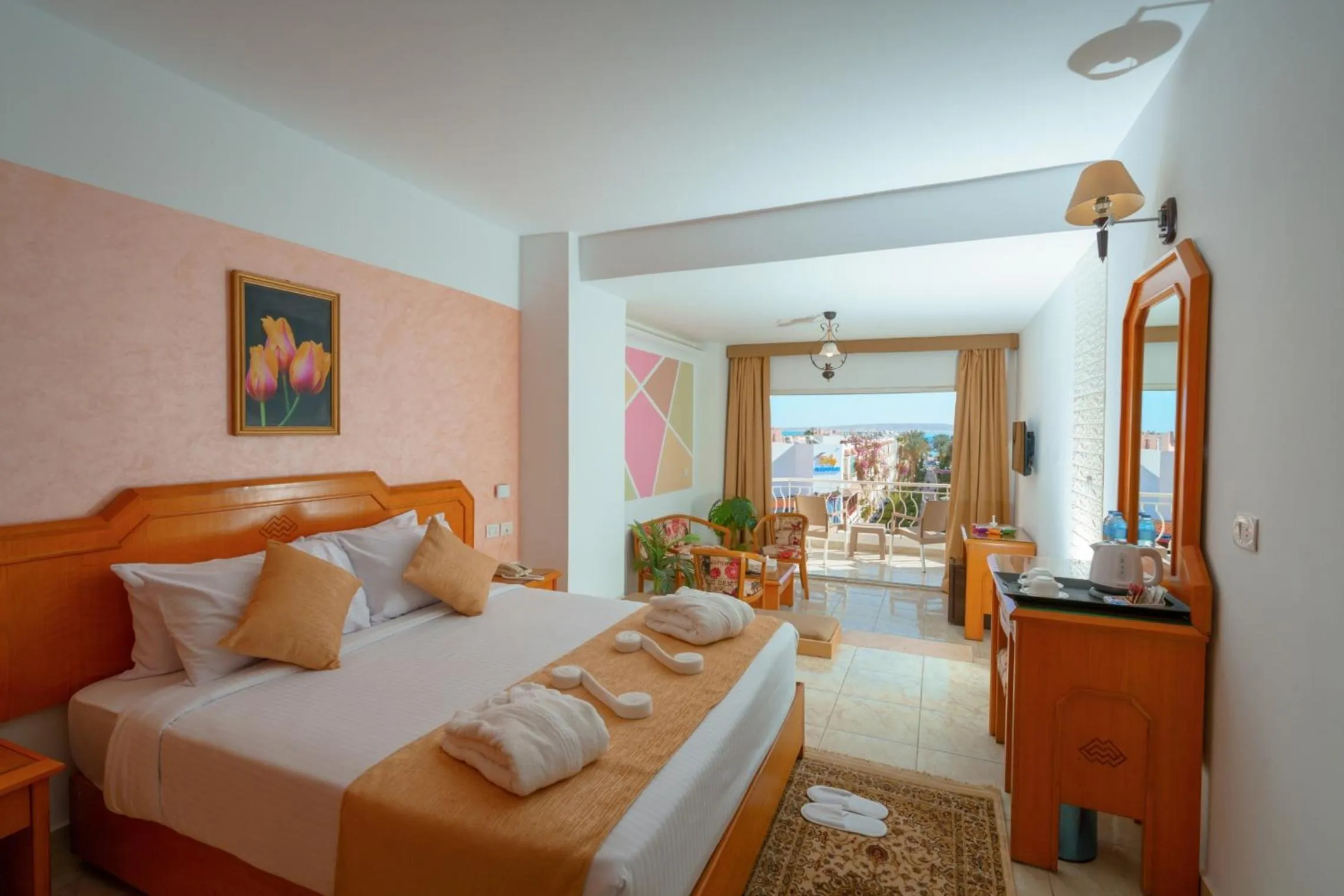 Superior Sea / Pool View Room in MinaMark Beach Resort for Families and Couples Only