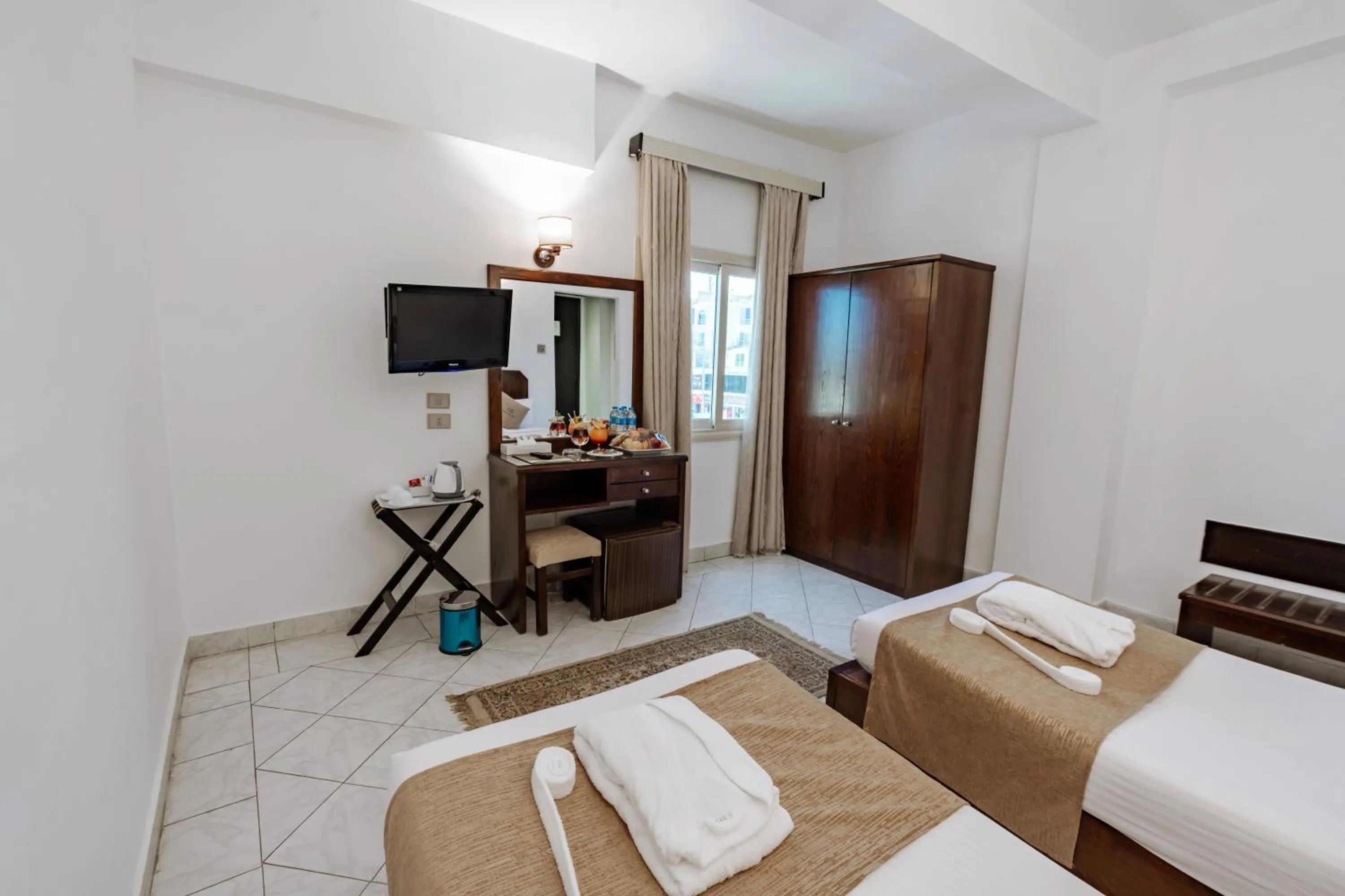 Budget Double Room - No Balcony in MinaMark Beach Resort for Families and Couples Only