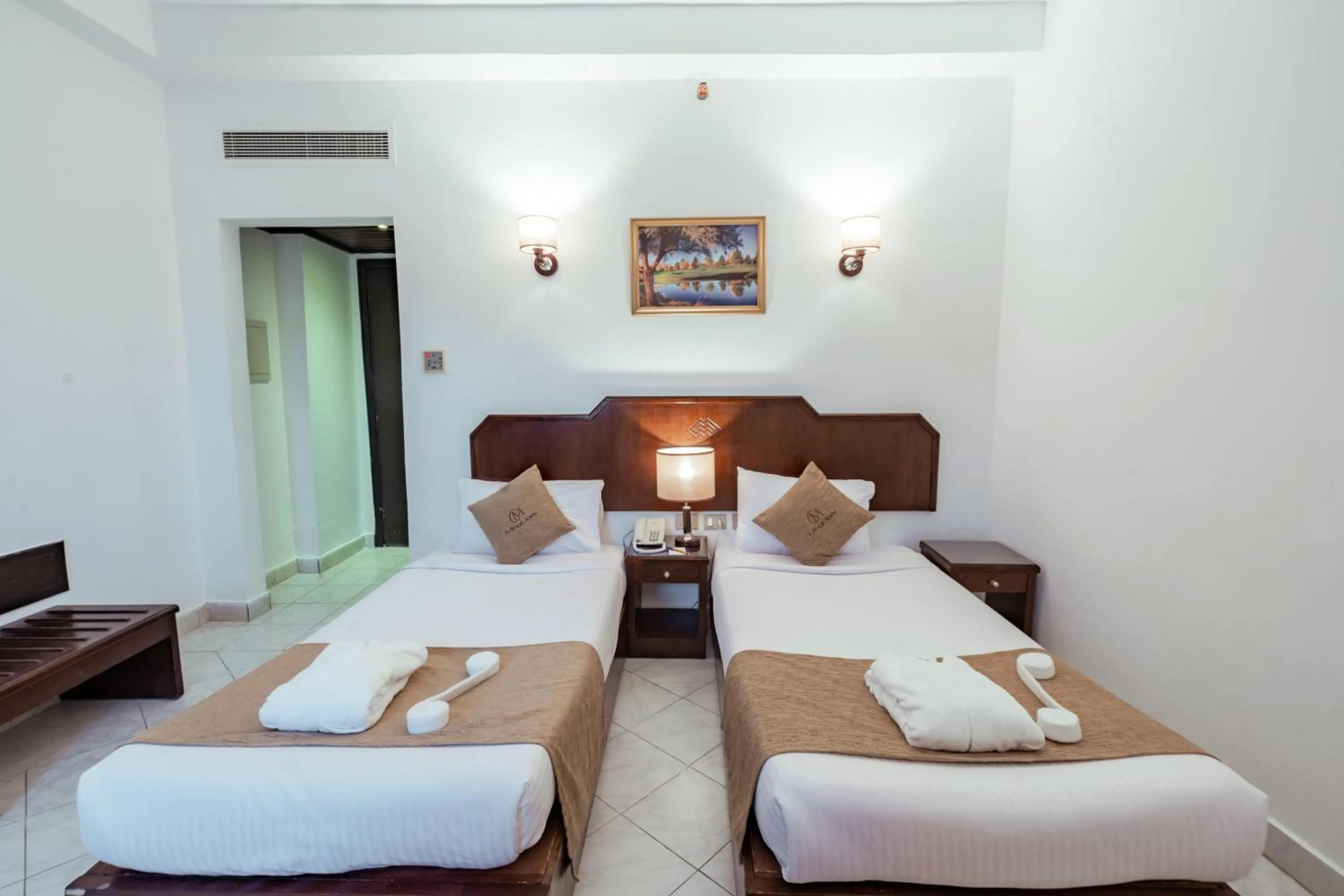 Economy Double Room with Back View - No balcony in MinaMark Beach Resort for Families and Couples Only