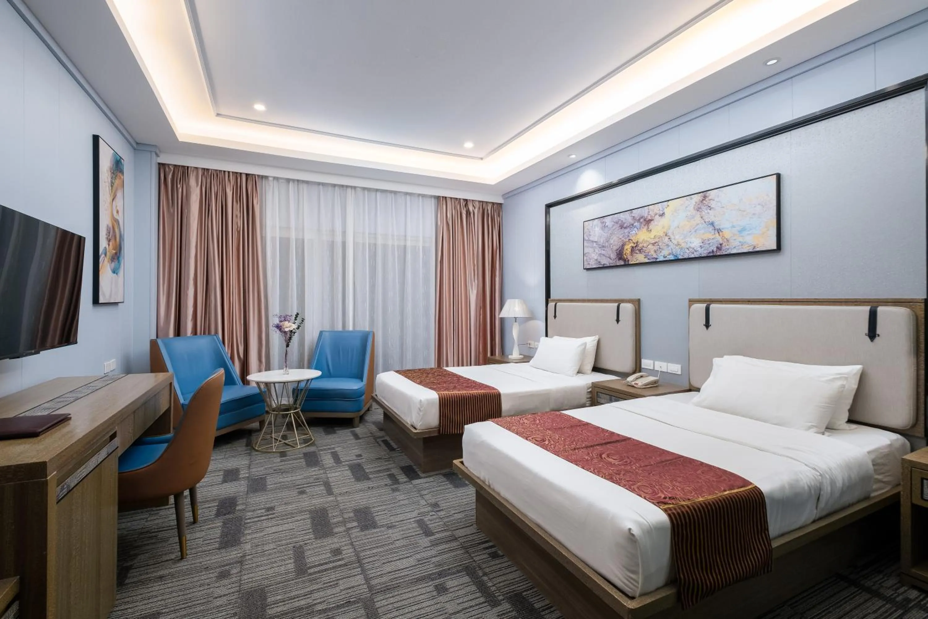 Standard Twin Room in Sunlight Hotel Puerto Princesa