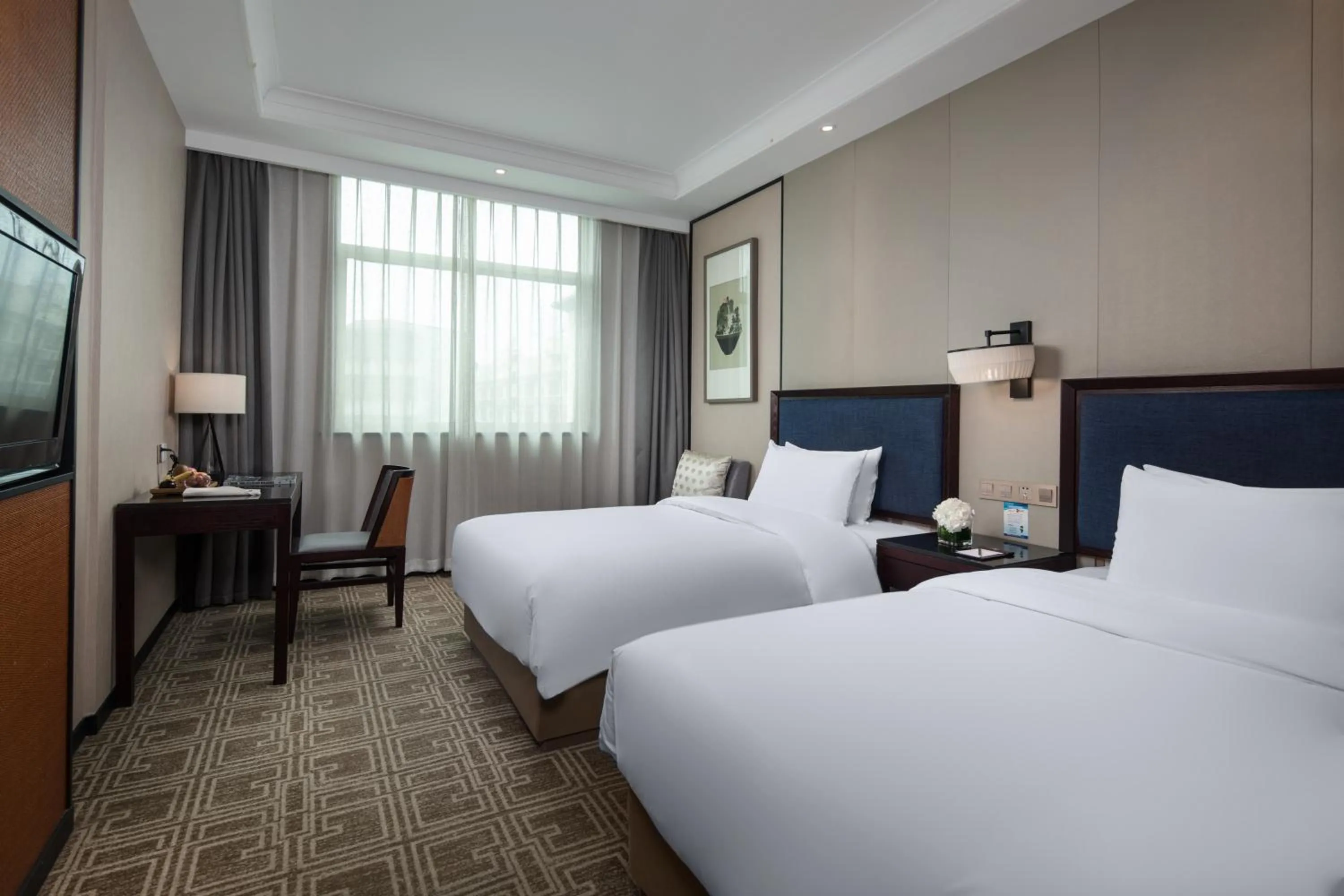Deluxe Twin Room in Yiwu Kasion Purey Hotel