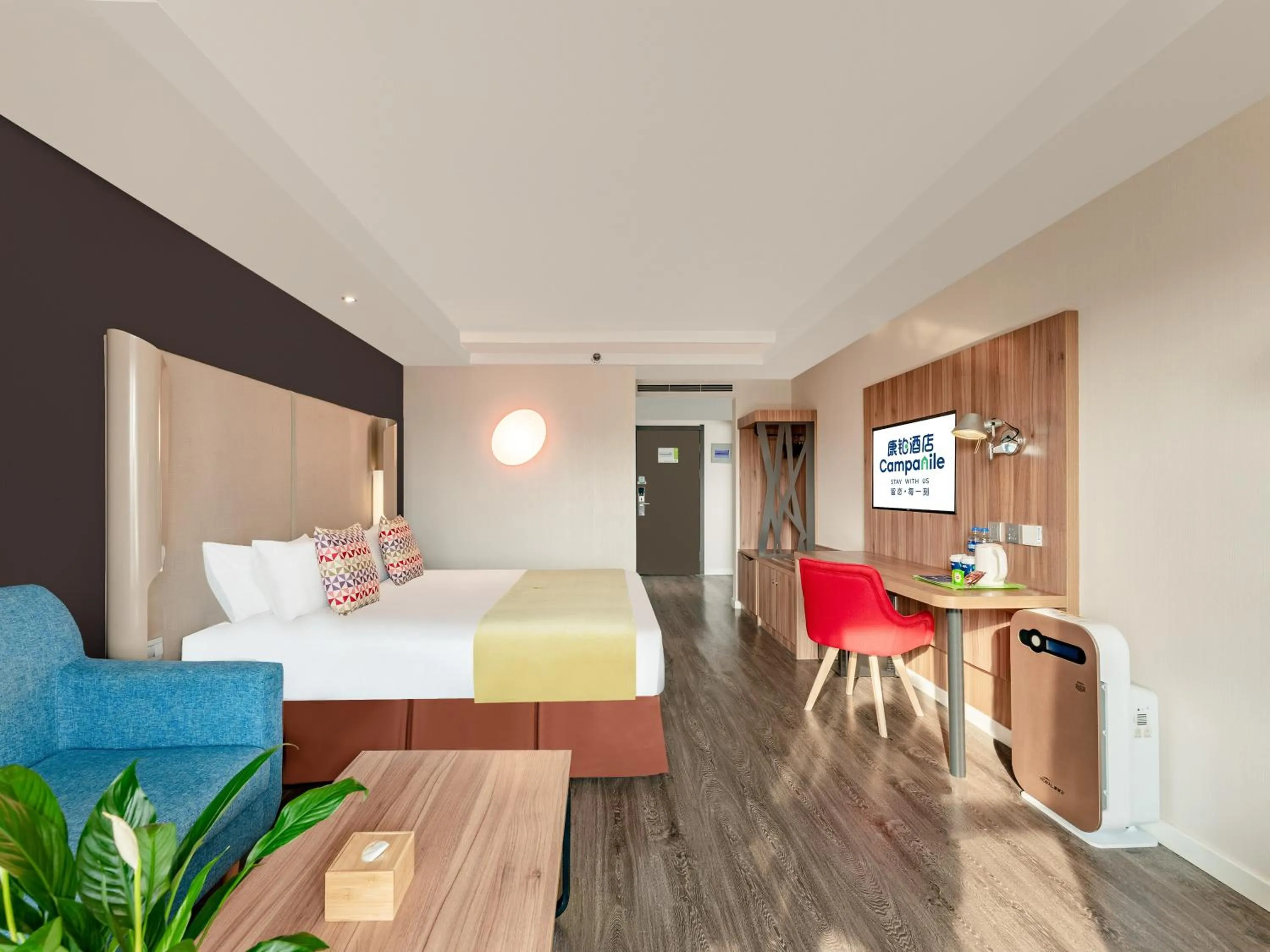 Deluxe Double Room in Campanile Hotel Xi'an Dayan Pagoda Datang Night City Hotel