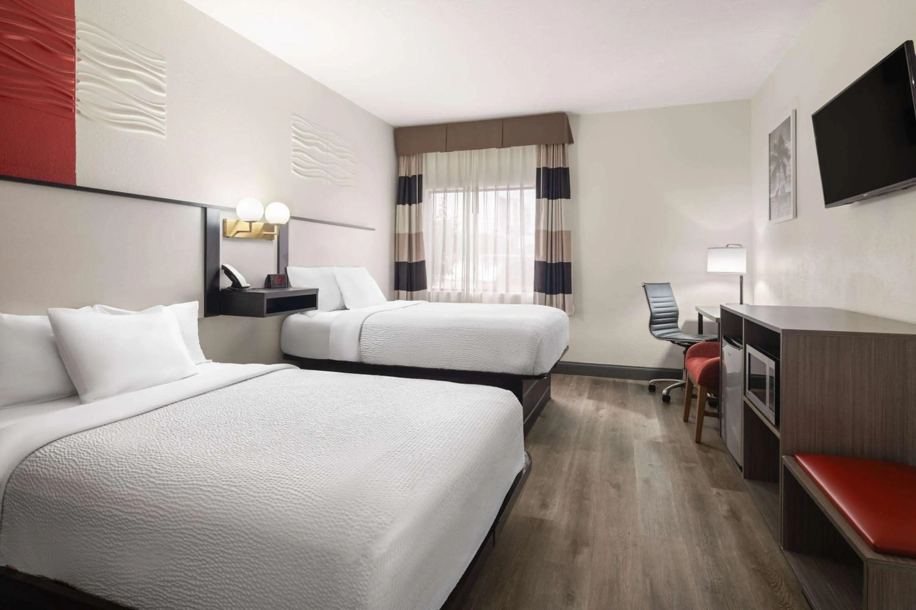 2 Double Bed, Mobility Accessible Room, Non-Smoking  in Ramada by Wyndham Locust Grove