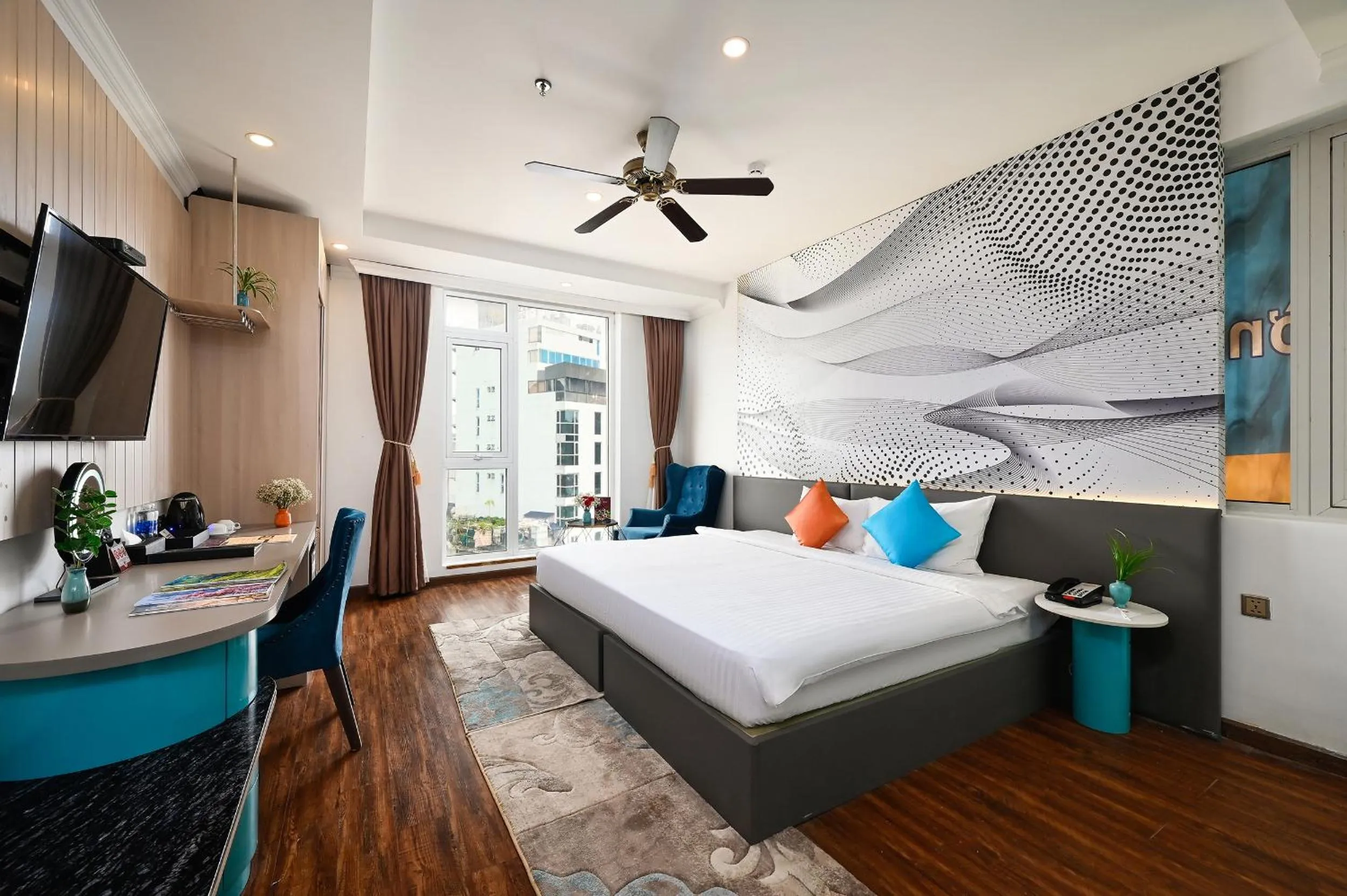 Signature Double or Twin City View in Cicilia Saigon Center