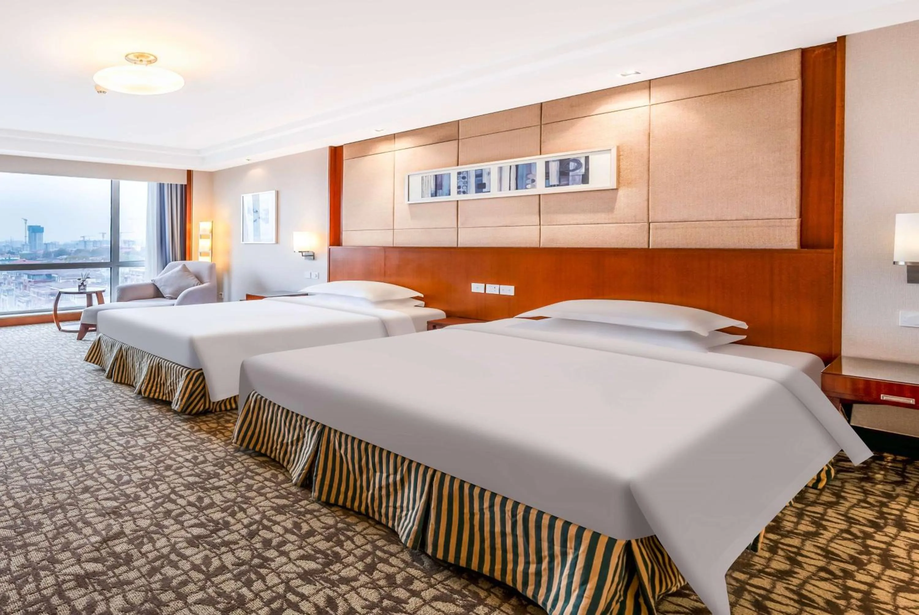 Superior Twin Room in Ramada Beijing North