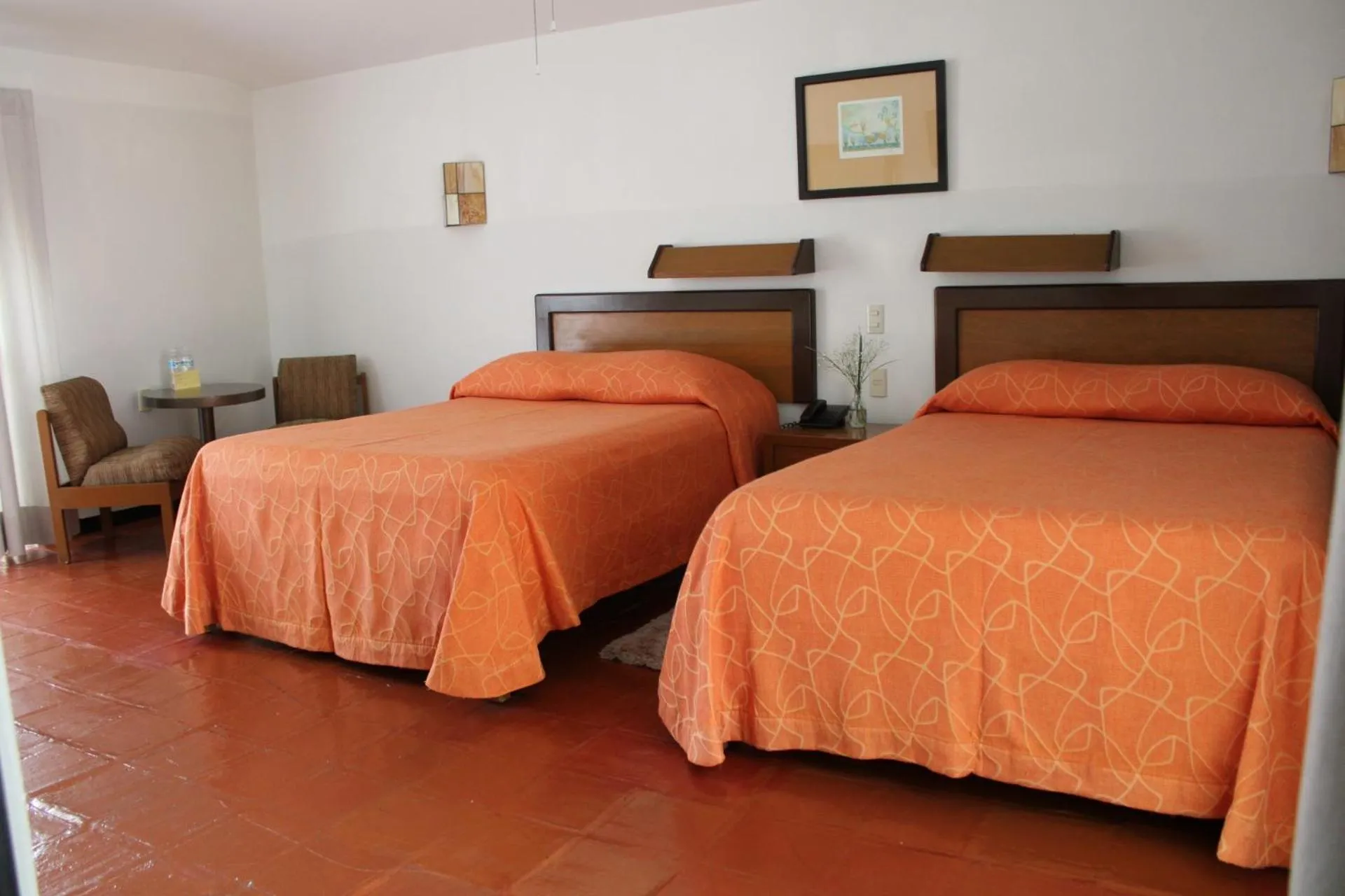 Standard Double Room with Two Double Beds in Hotel Ilebal Cuernavaca Centro - lugar con encanto!