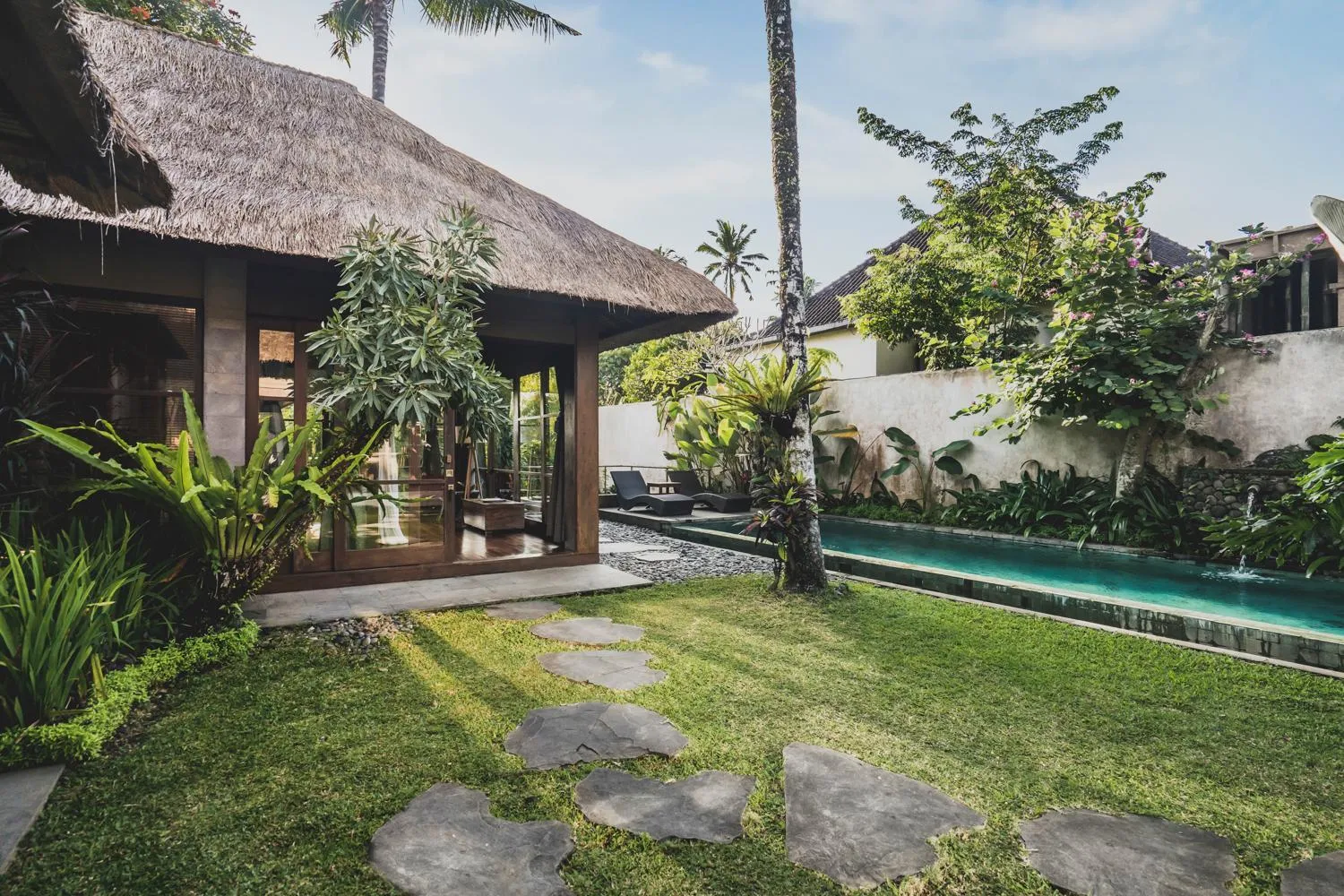Three-Bedroom Villa with Private Pool in Luwak Estate