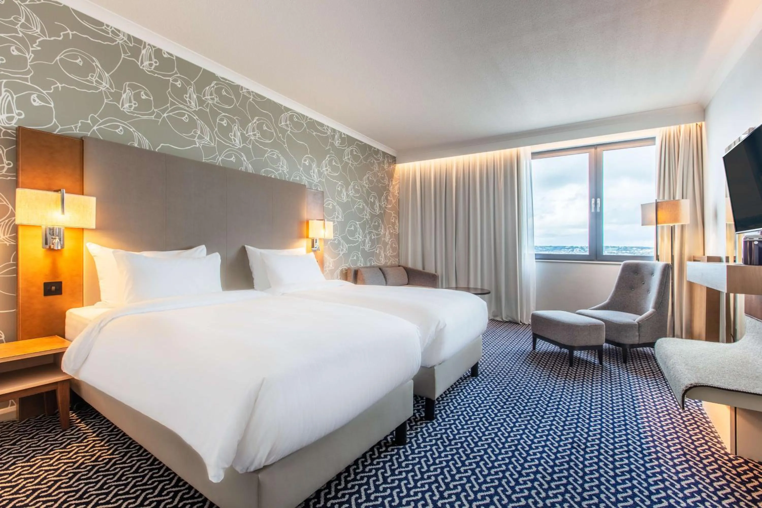 Superior Room with Sea View in Radisson Blu Waterfront Hotel, Jersey