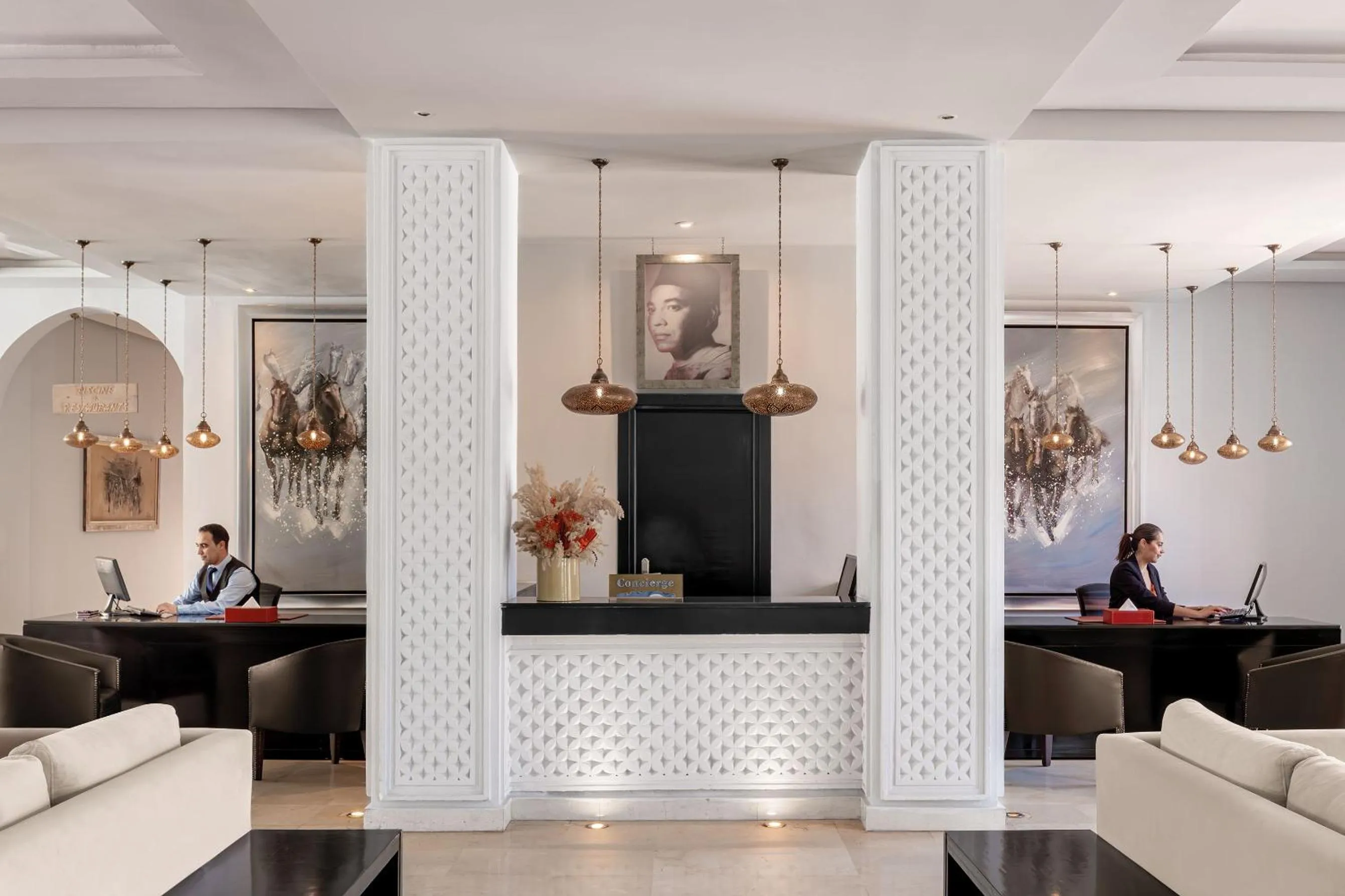 Lobby or reception in Red Hotel Marrakech