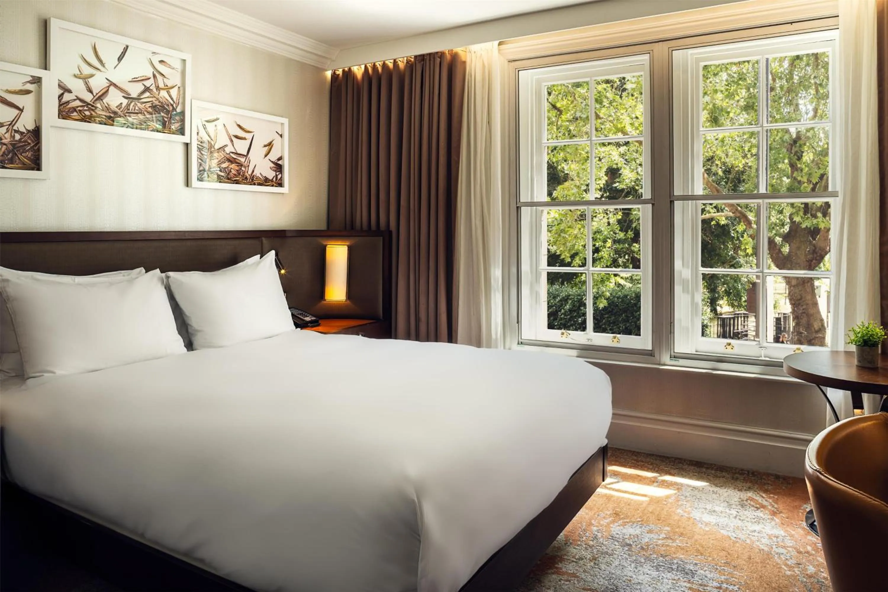 Queen Room with View in Hilton London Hyde Park