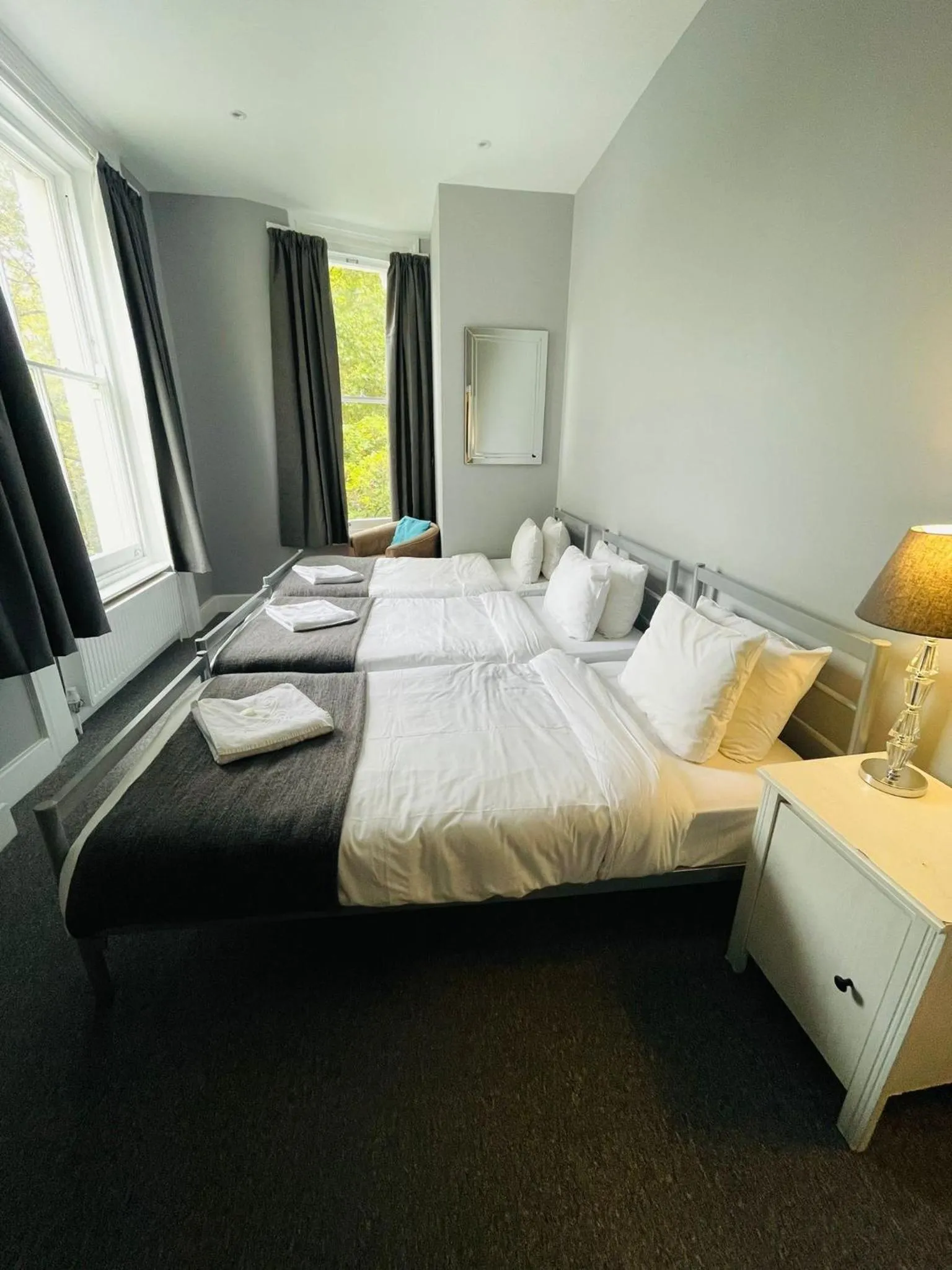 Basic Triple Room with Shared Bathroom in Ravna Gora