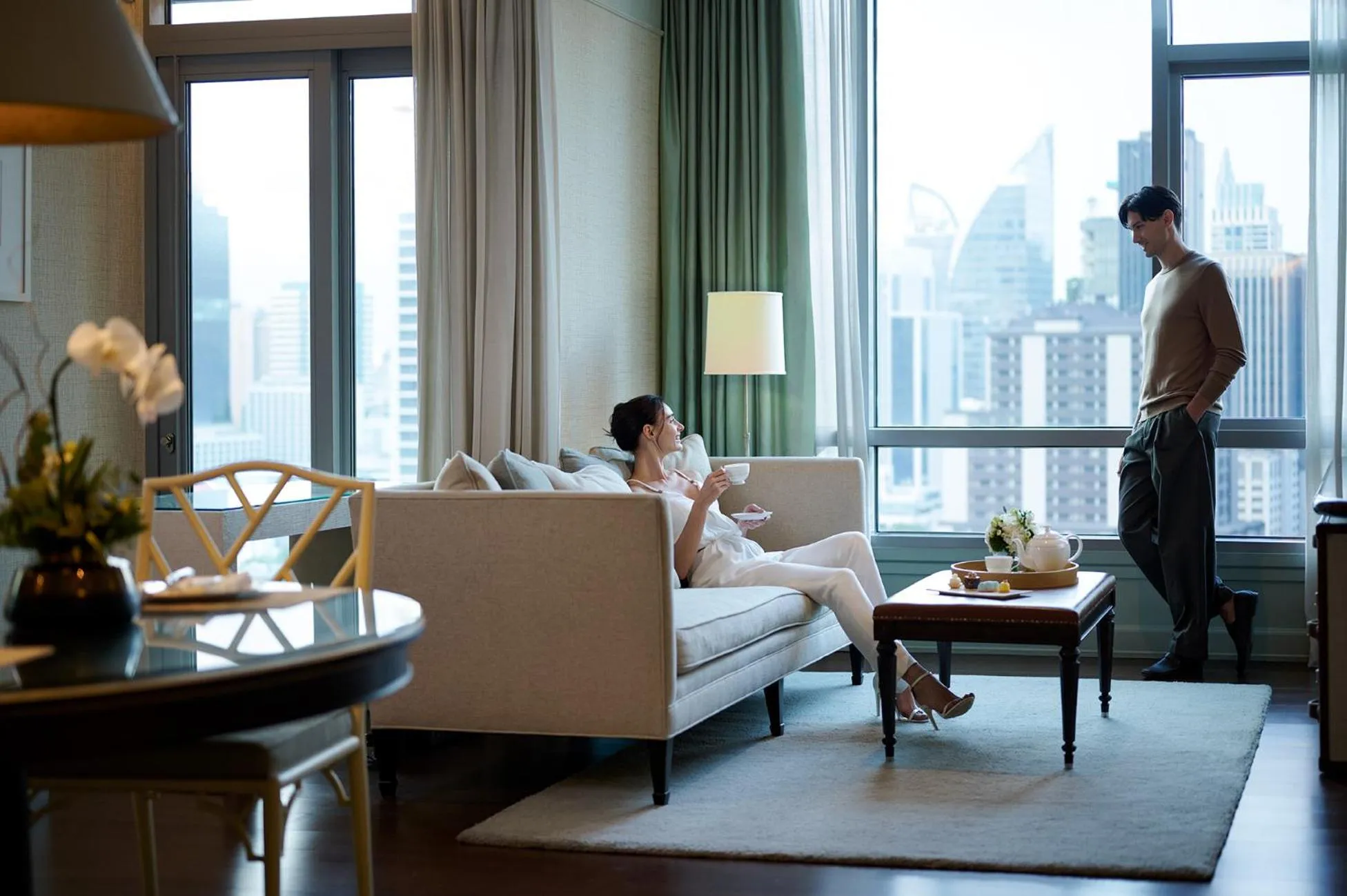 Two-Bedroom Suite in Oriental Residence Bangkok