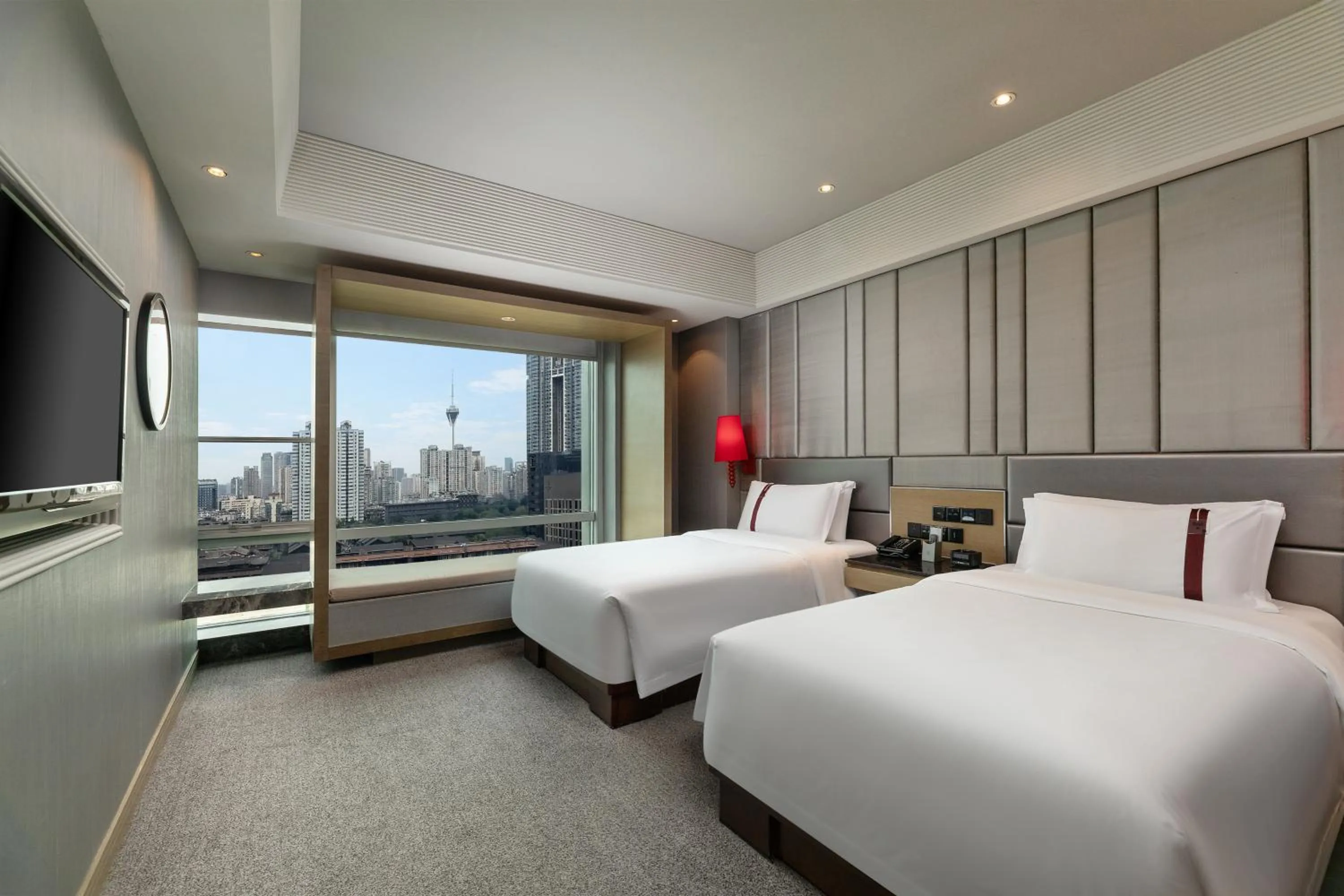 G60 Deluxe Twin Suite in Rhombus Park Aura Chengdu Hotel