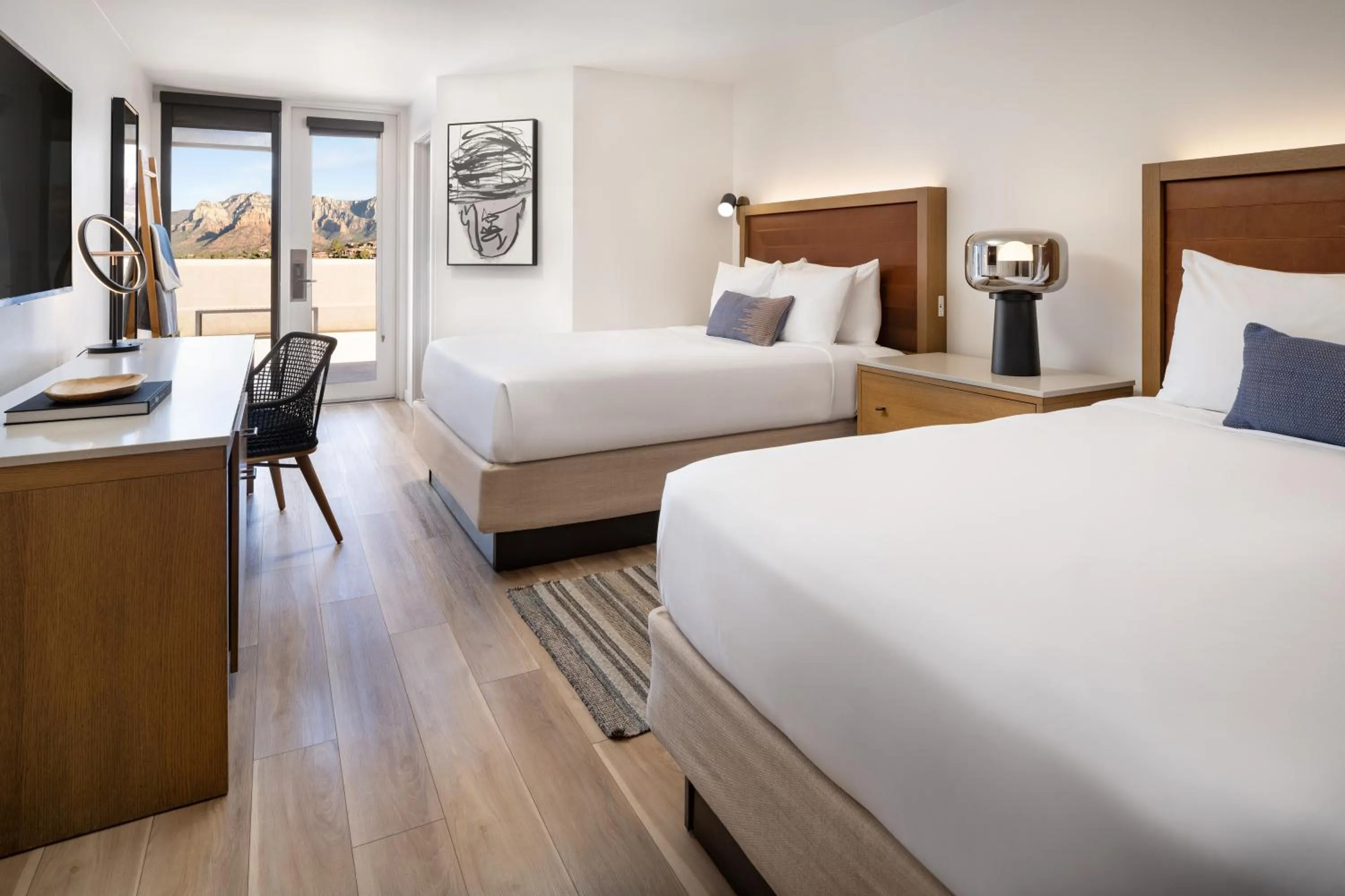Two Queen Beds with View - Mid-Floor in Sky Rock Sedona, a Tribute Portfolio Hotel
