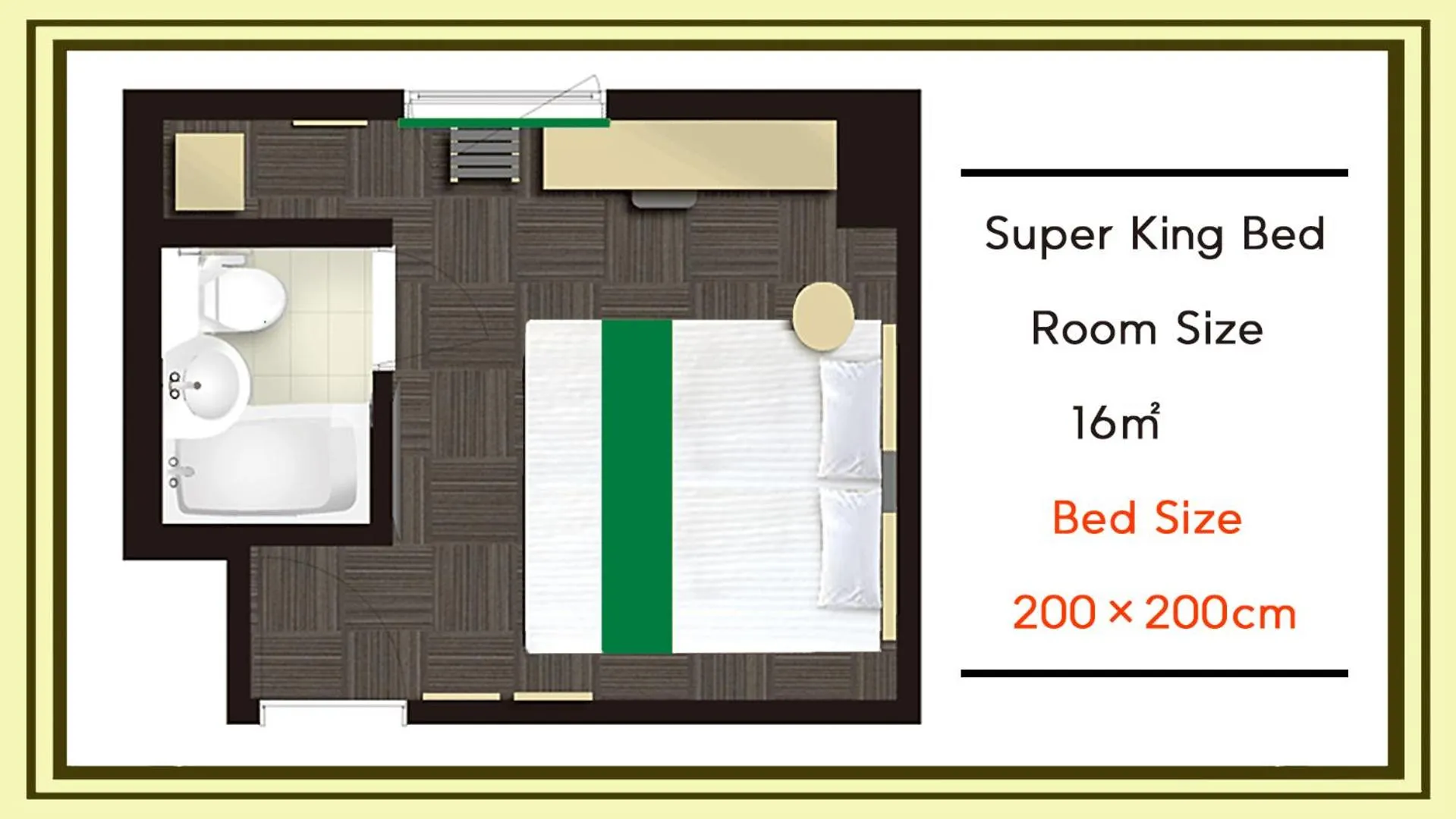 King Room - single occupancy - Non-Smoking in Hotel Kuretakeso Hiroshima Otemachi
