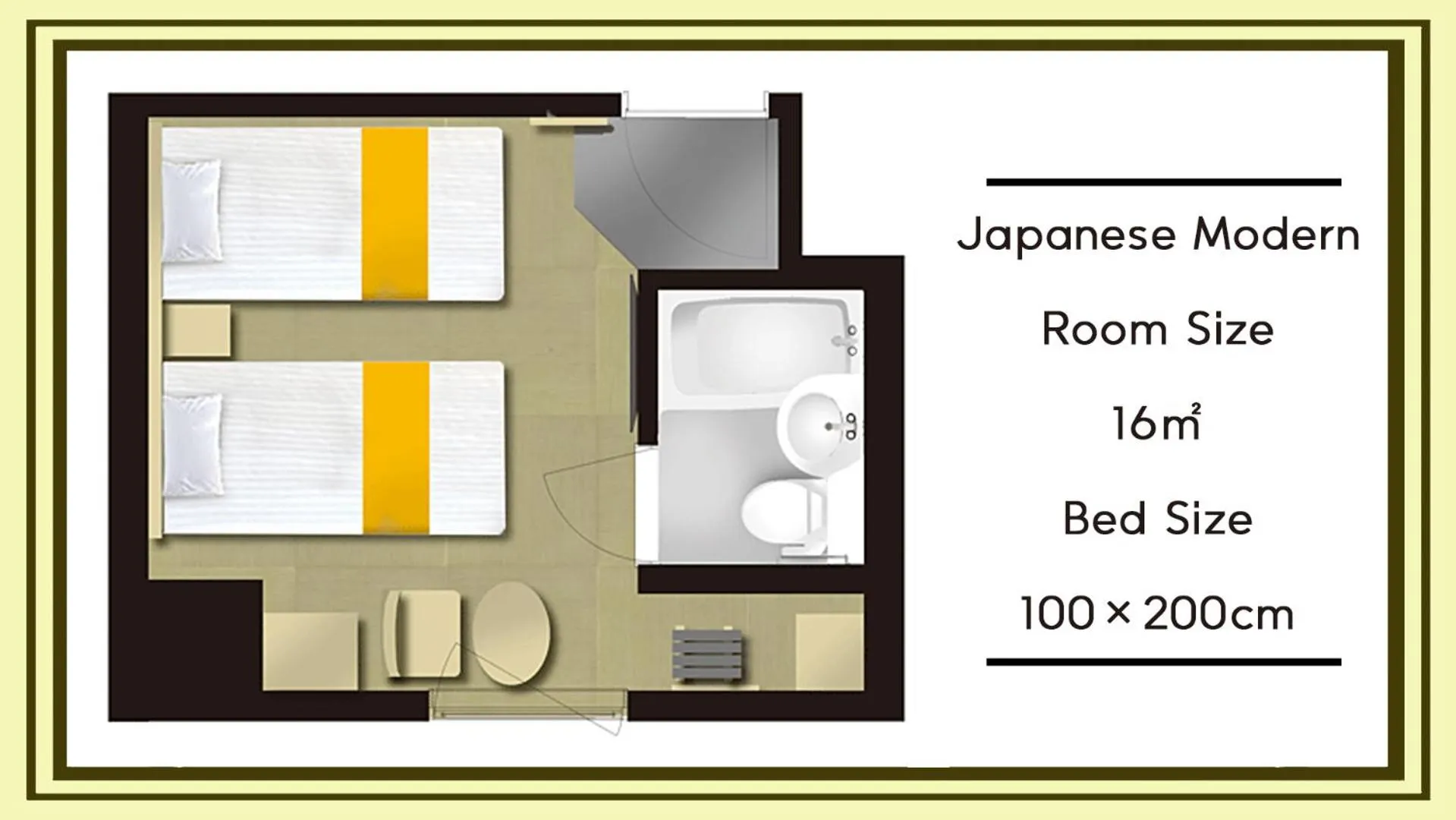 Deluxe Twin Room - single occupancy - Non-Smoking in Hotel Kuretakeso Hiroshima Otemachi