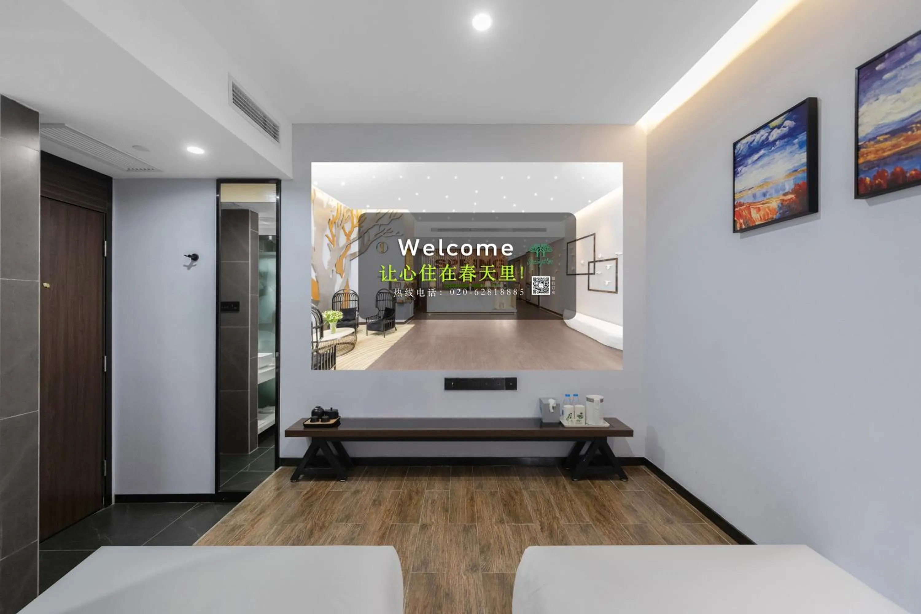 Twin Room -No Window in Spring Time Hotel